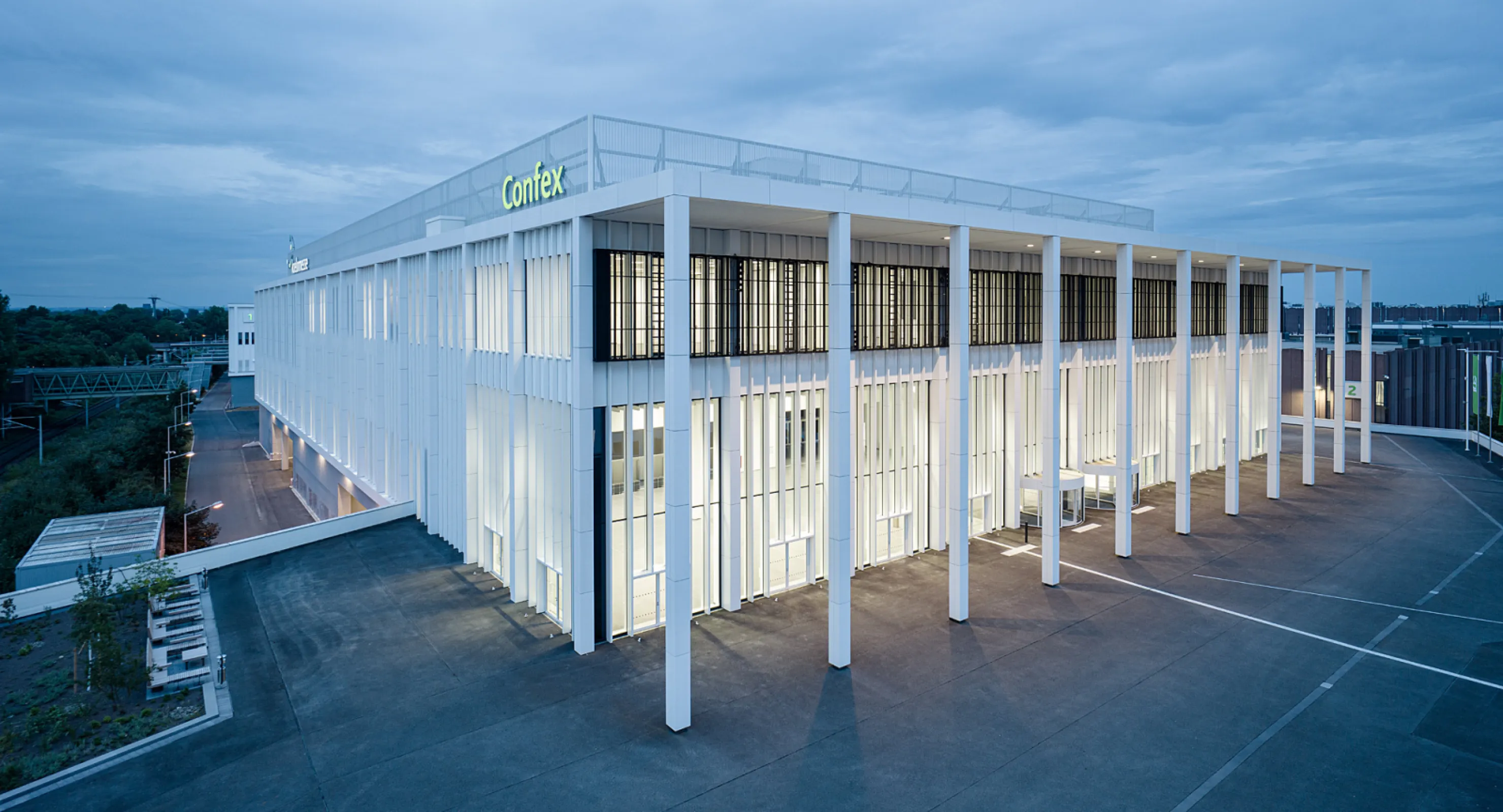 Confex by night, Koelnmesse