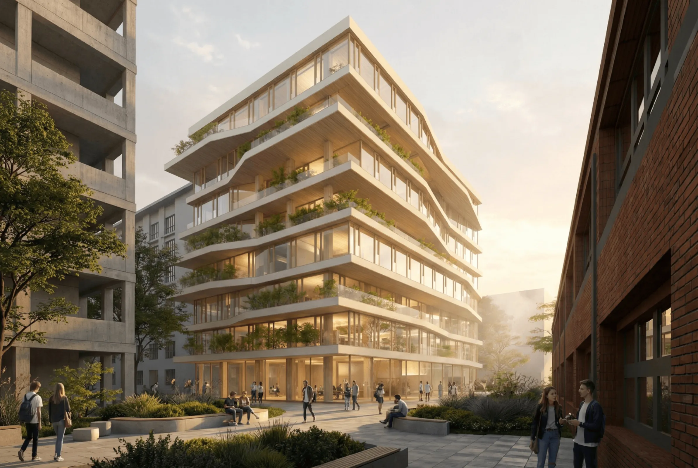 Timber Office Behrensufer, Berlin