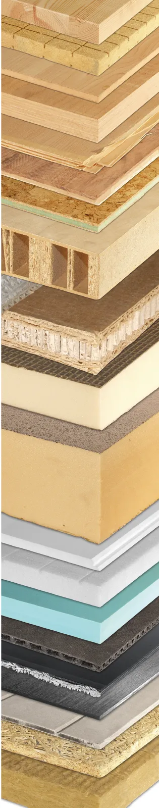 PAUL multi rip saws are ideally suited for processing panels of variety materials