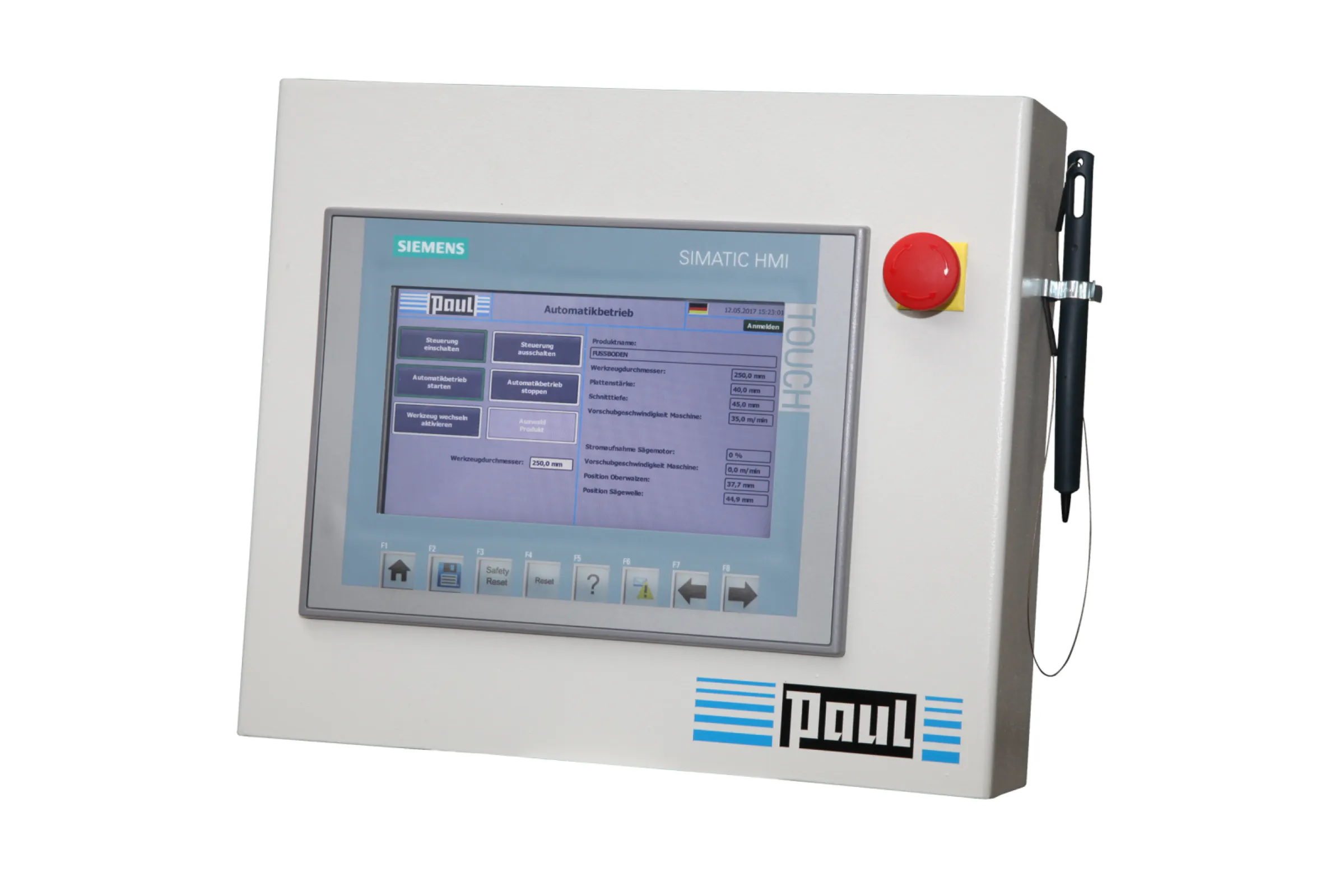 Control system with remote maintenance