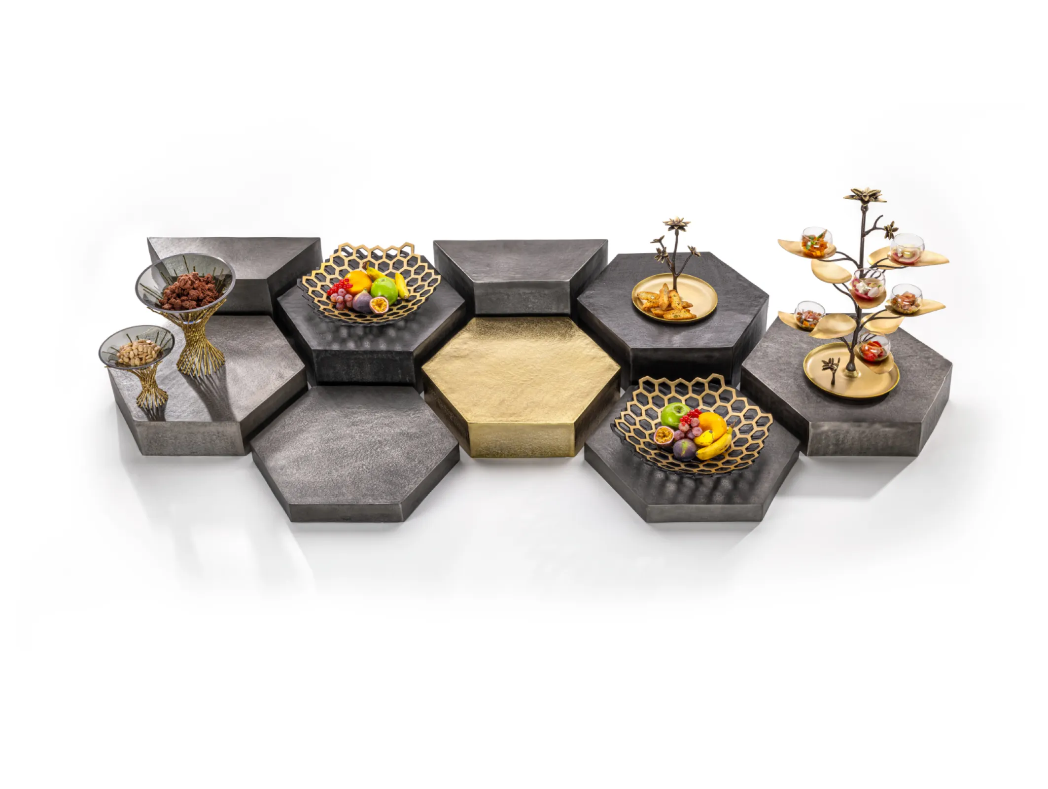 "Scala" - buffet with rustic yet modern flair