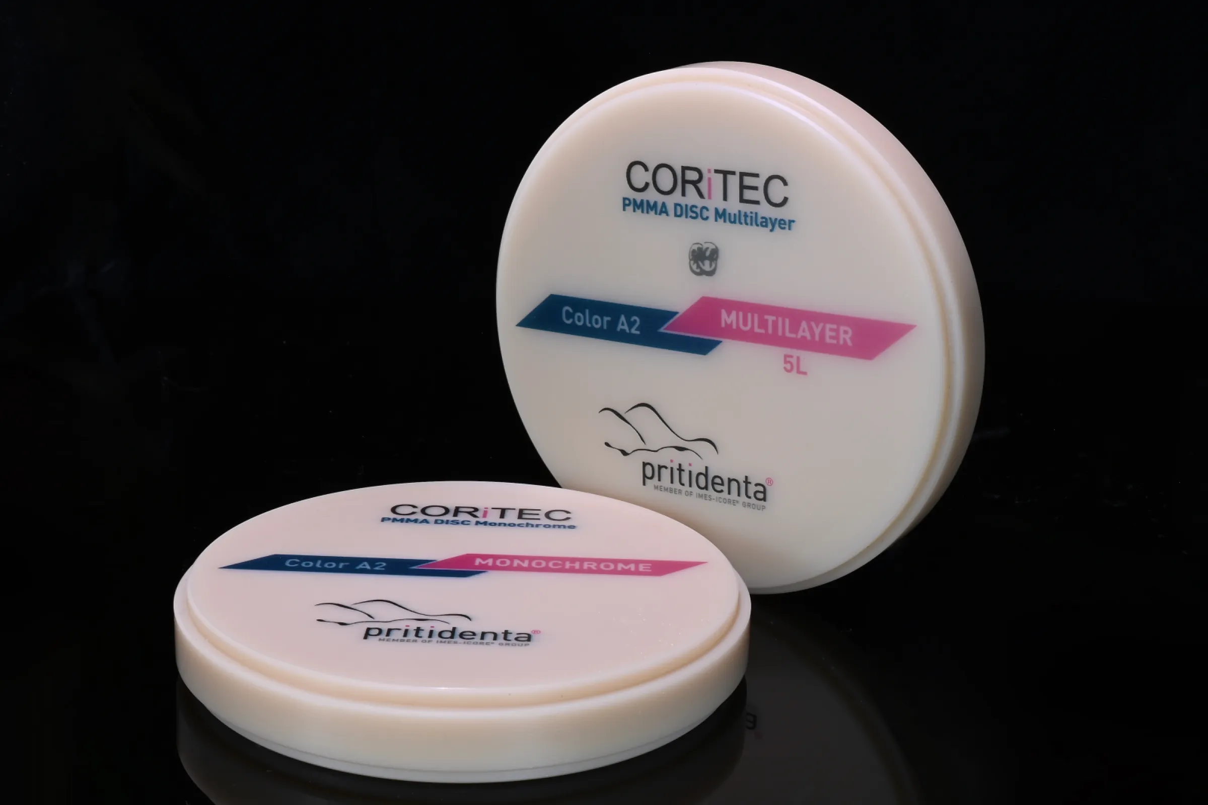 view of the CORiTEC PMMA Mono-/ Multilayer discs