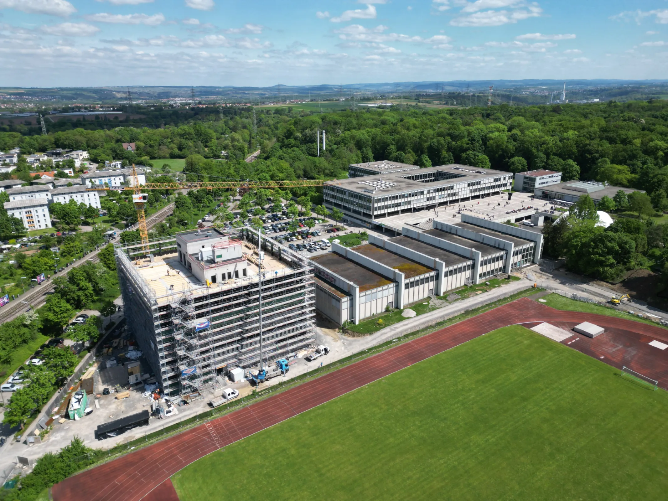 Administration Building on the Reuteallee Campus, Ludwigsburg