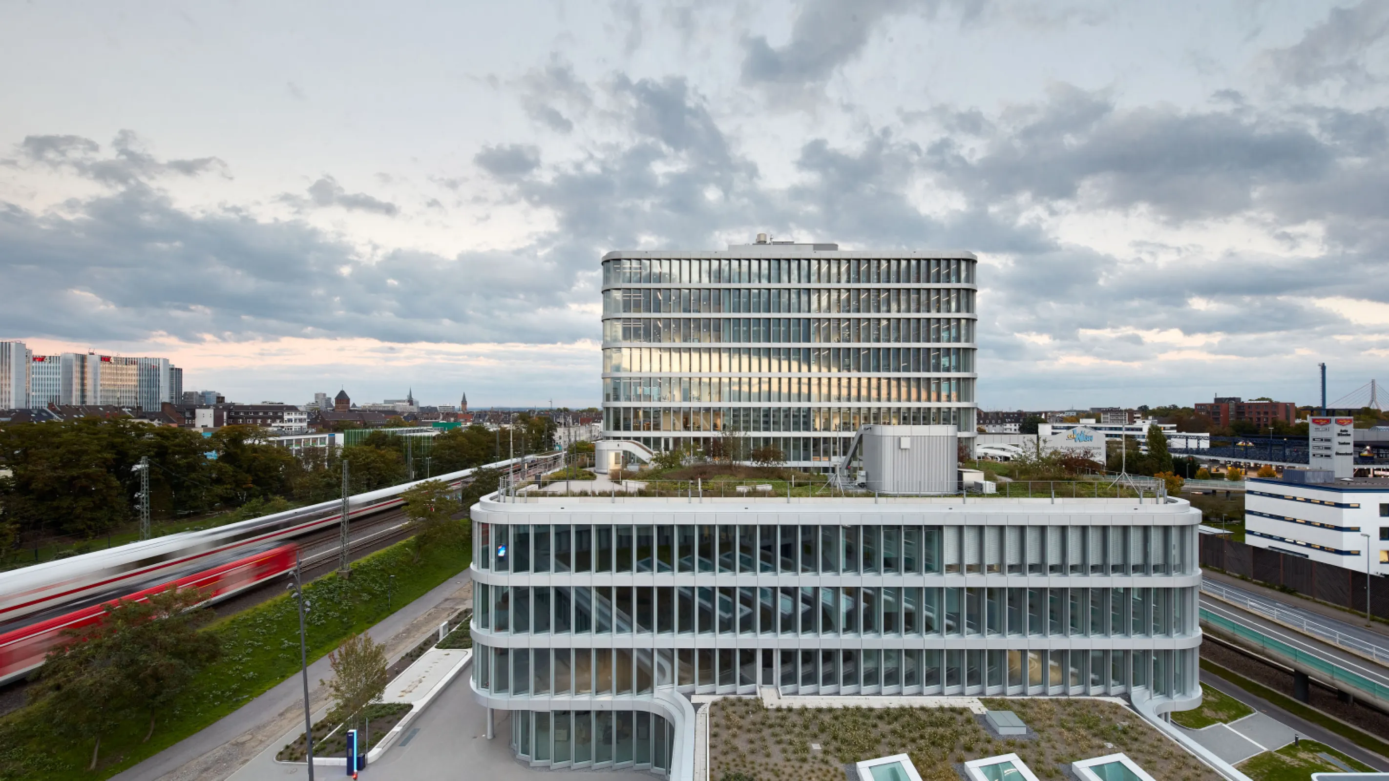 WPP Headquarters on the Mizal Campus in Duesseldorf, Germany
