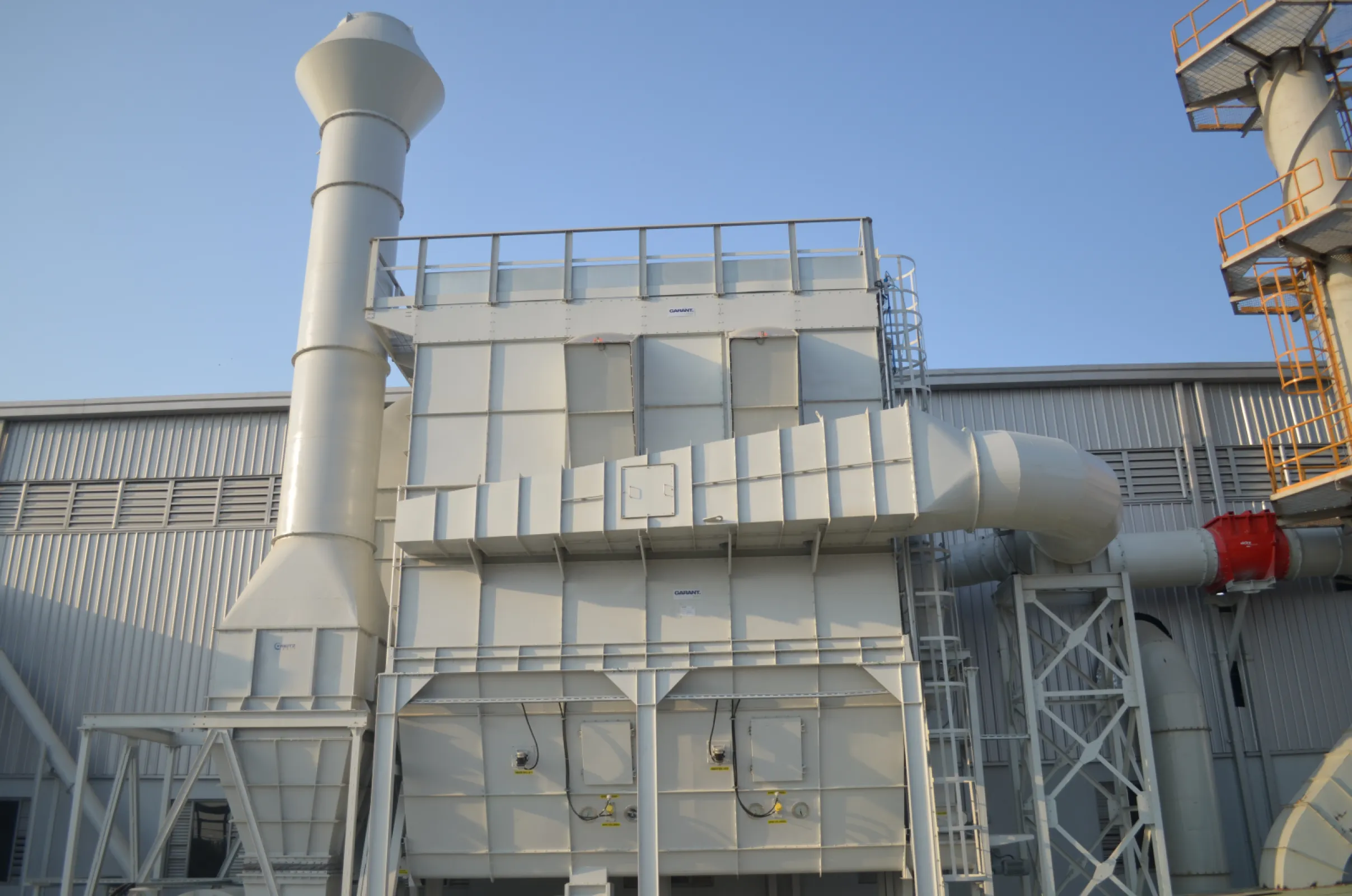 JDR Filter for MDF, HDF, PB manufacturing plants