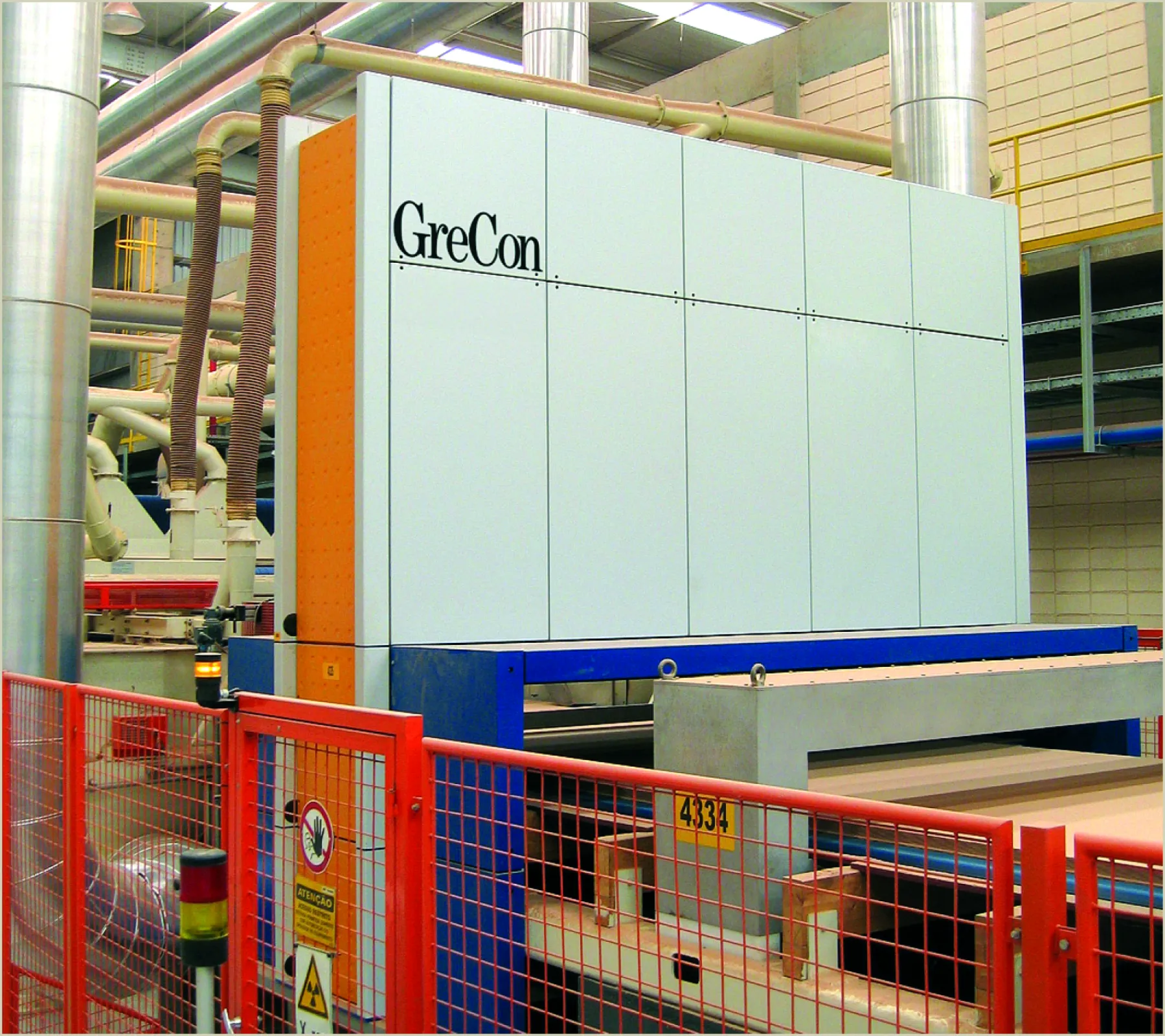 GreCon MATCONTROL HF - Surface weight measurement and foreign body detection using high-resolution full-surface scanning