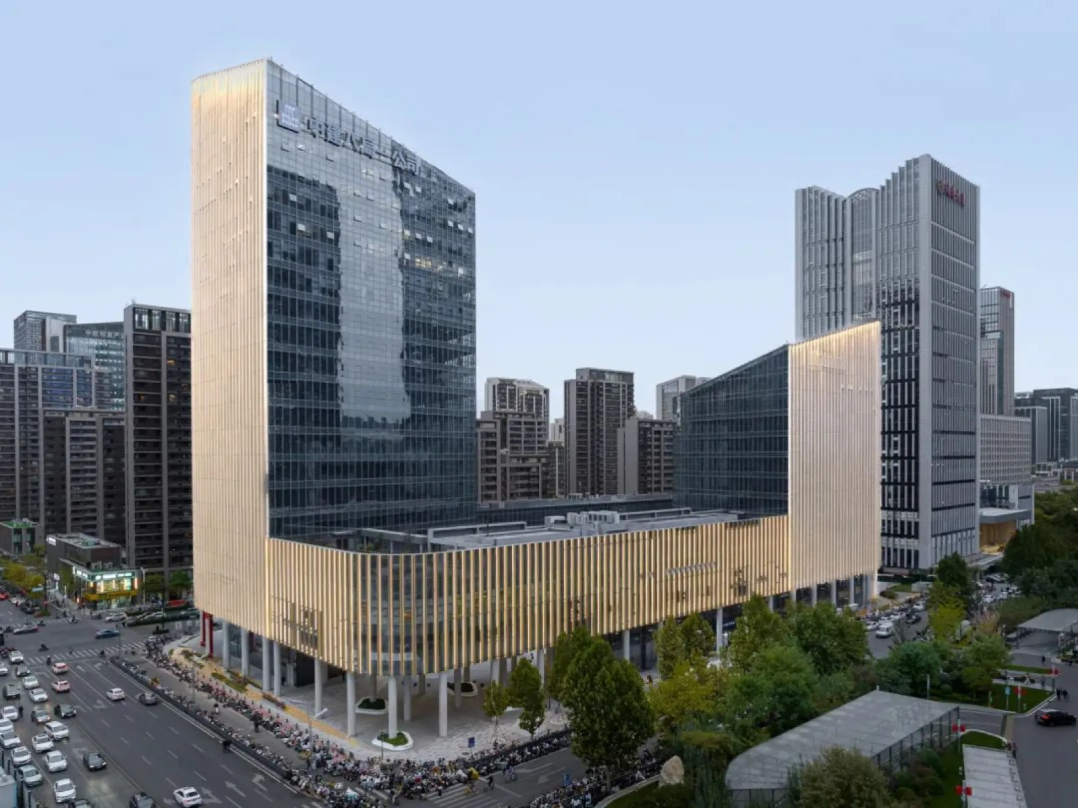 Jinan Jinshi Center,Jinan, China / ©Feng Shao