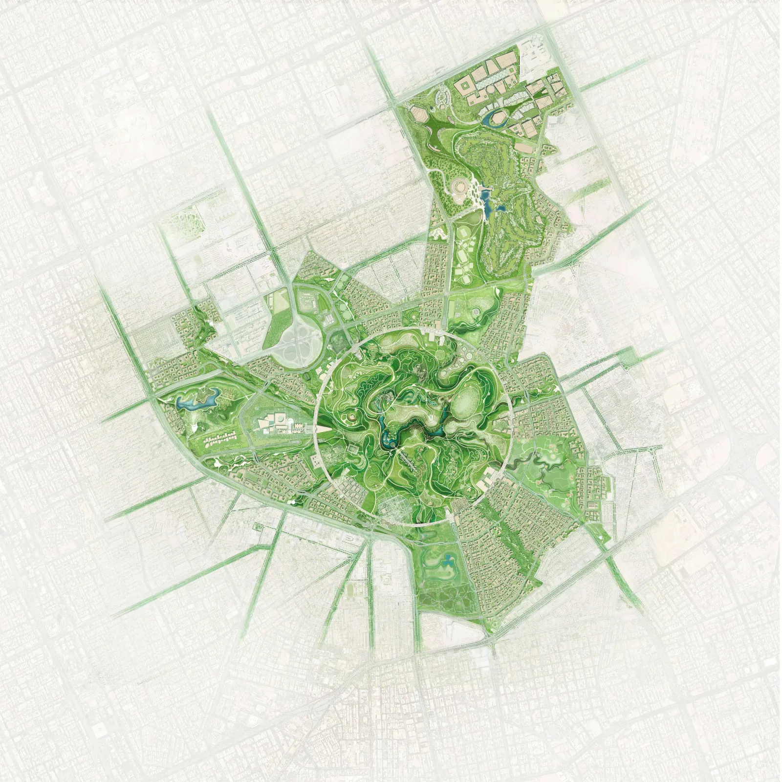 King Salman Park ©Gerber Architekten