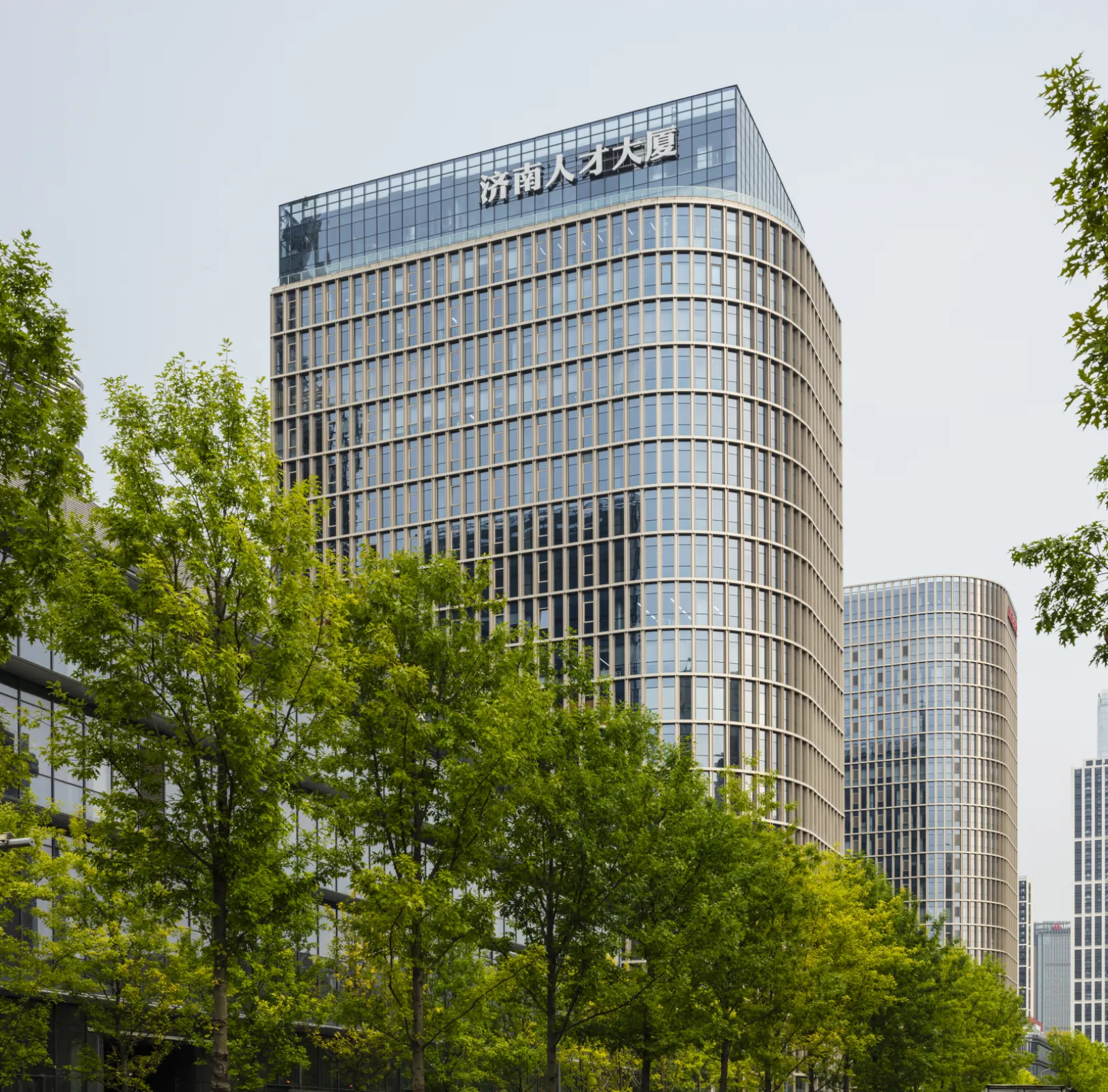 South Part of International Financial City in Central Business Area, Jinan, China ©HGEsch