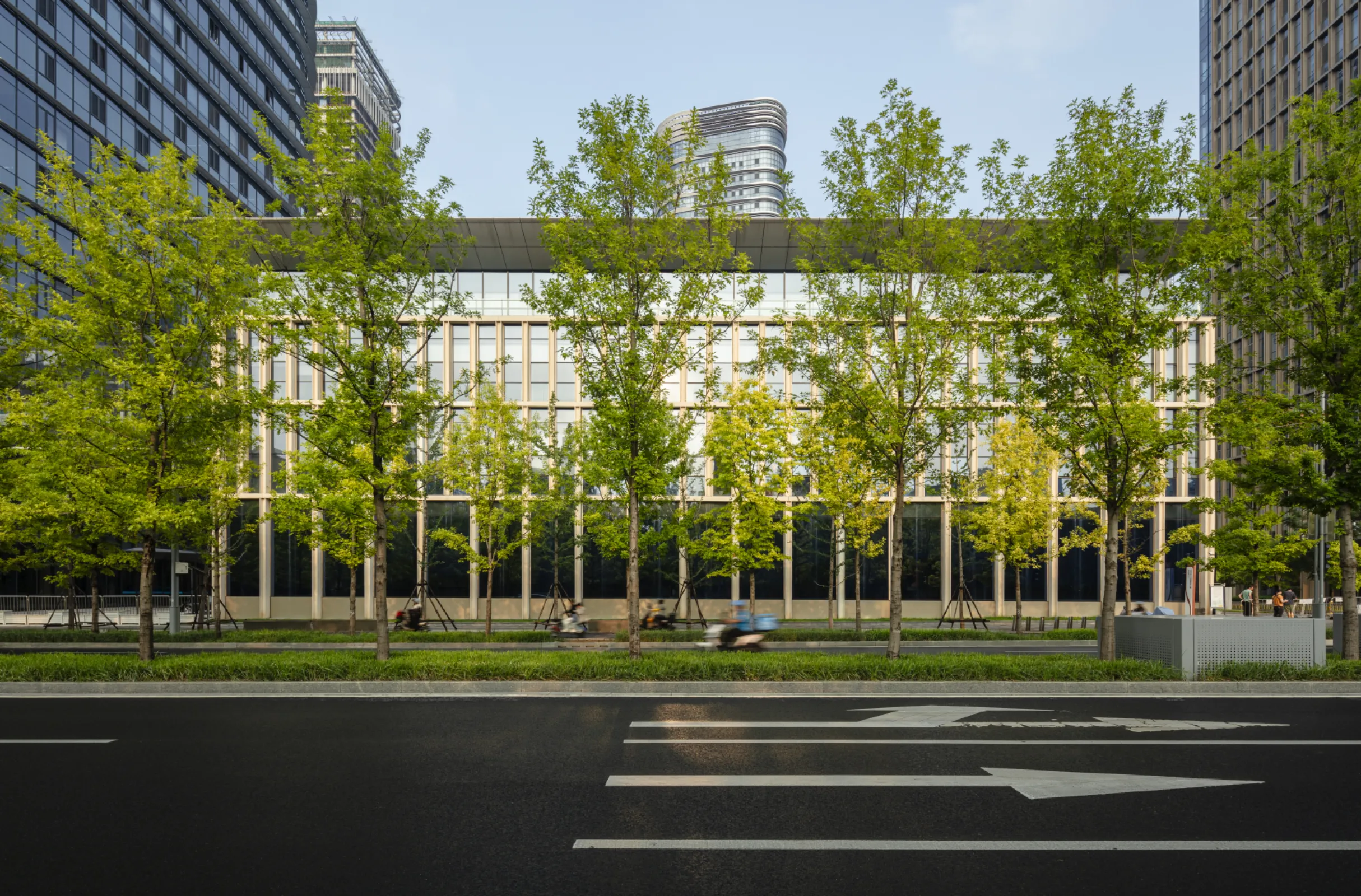 South Part of International Financial City in Central Business Area, Jinan, China ©HGEsch