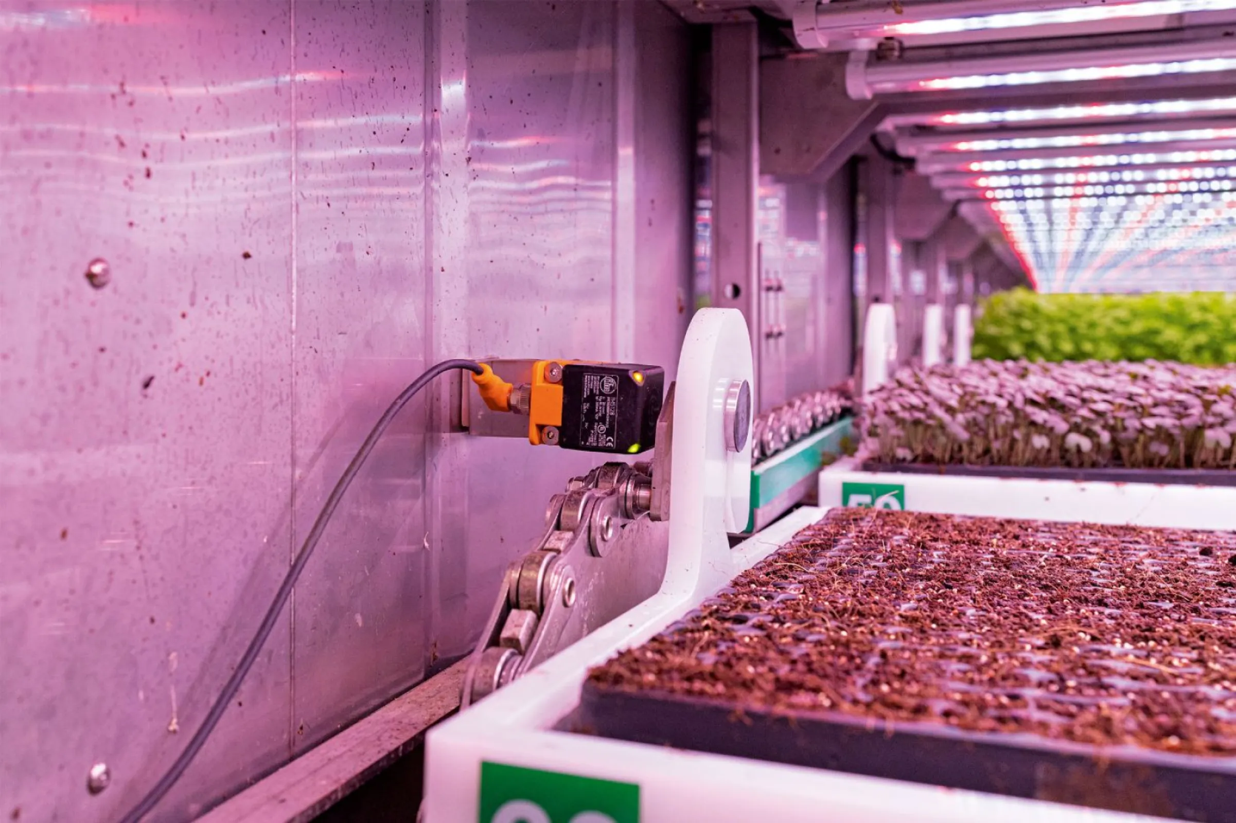 Application example - Inductive sensor - Presence detection.