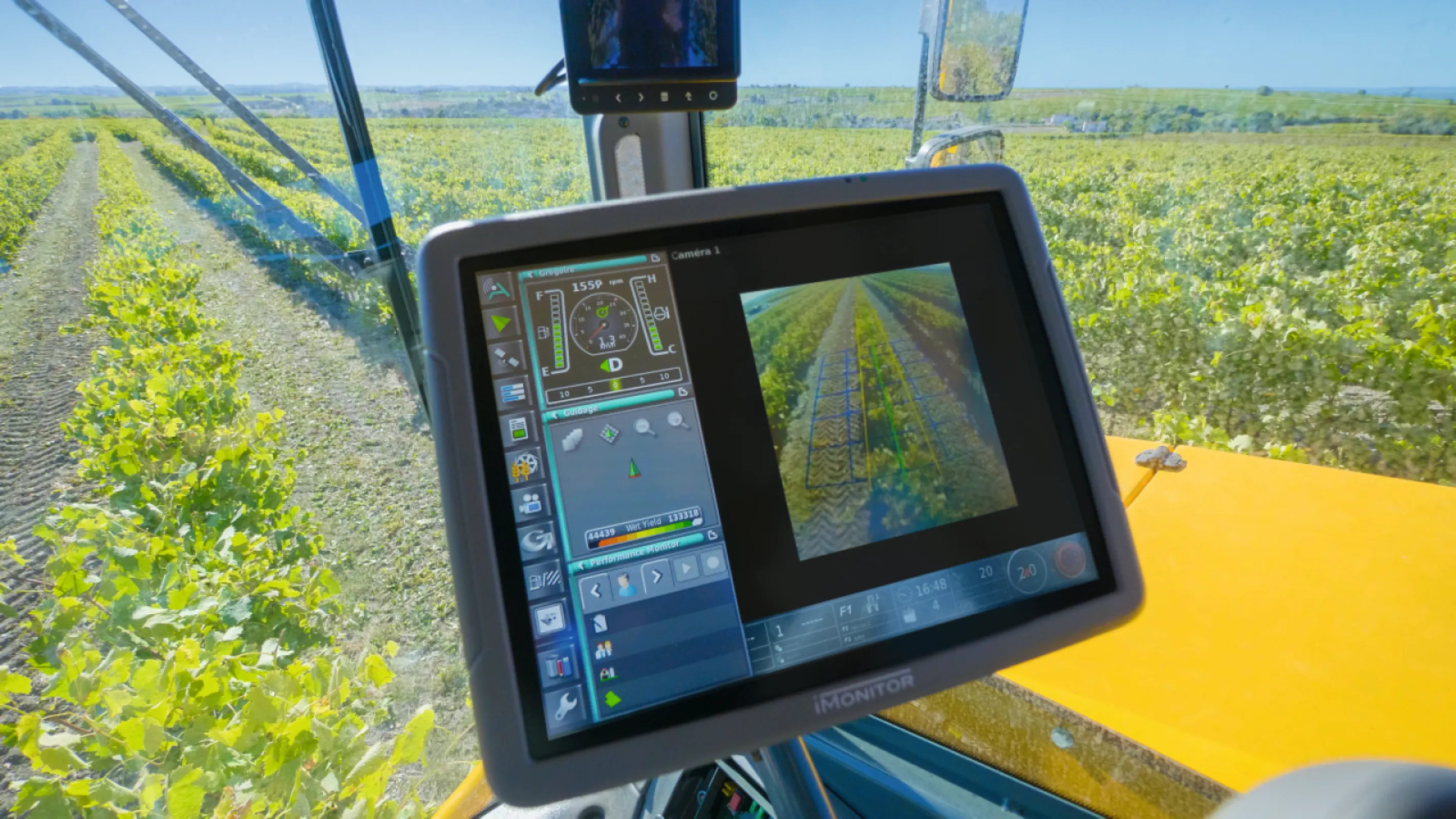 Application example - Guided harvester