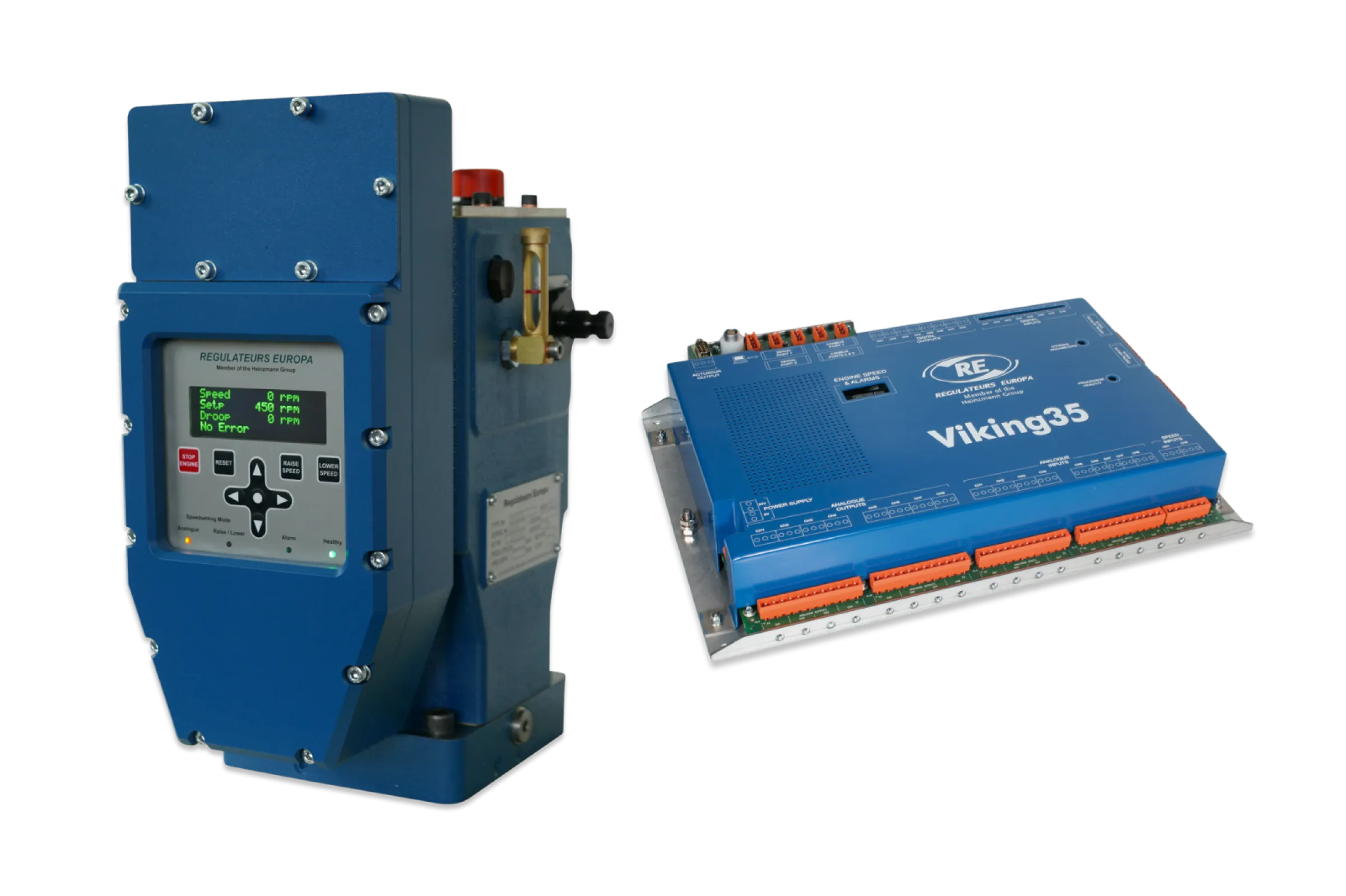 REGULATEURS EUROPA Actuators, Governors & Controls