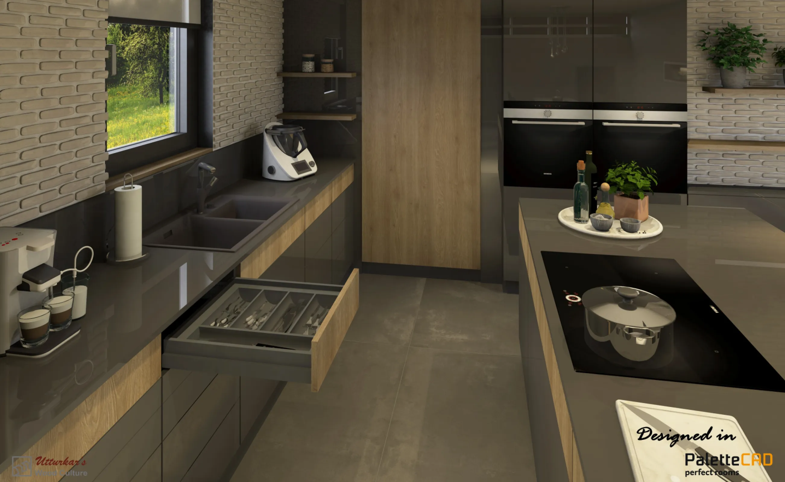 KITCHEN OPEN DRAWER VARIATION