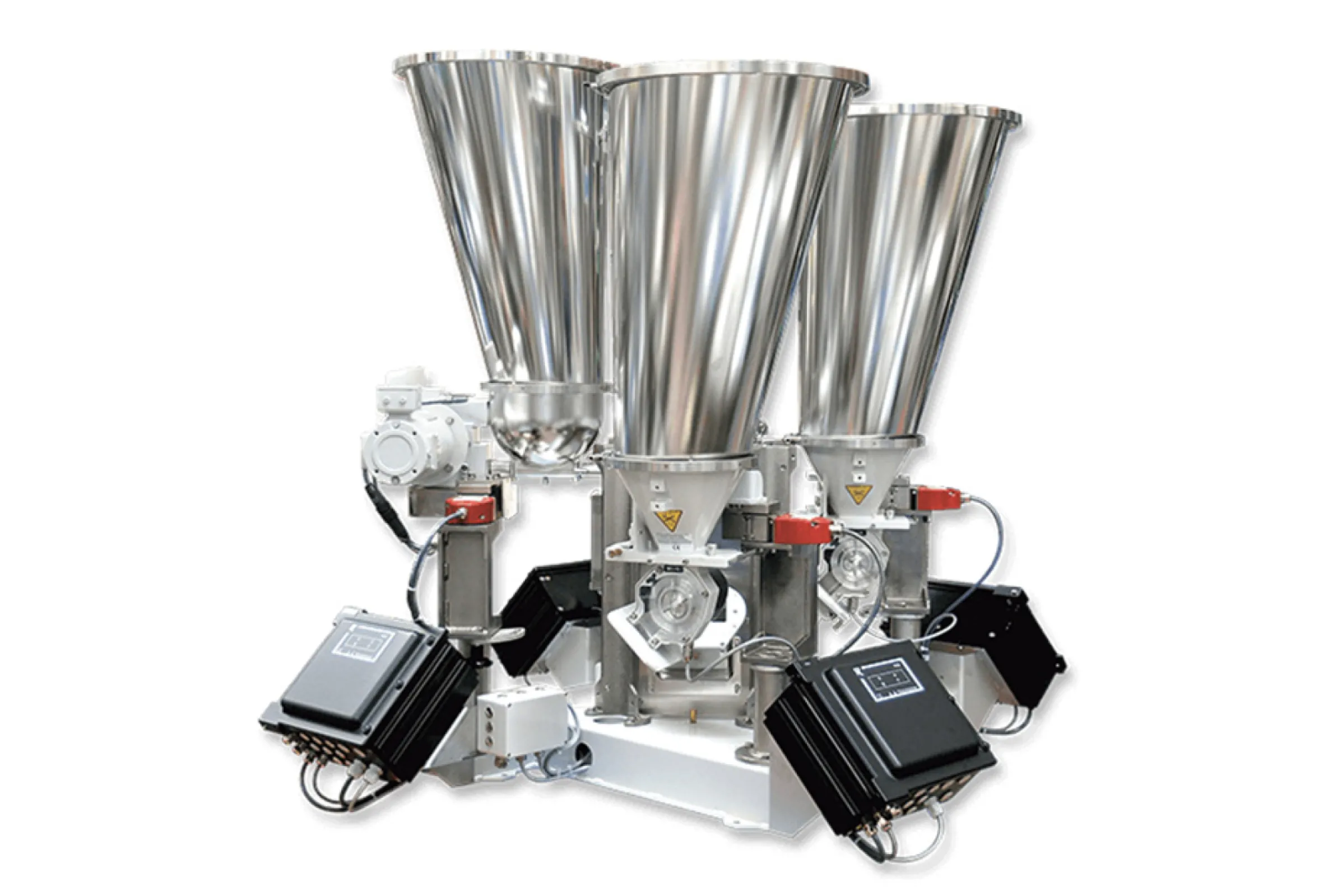 K4G Blending Stations allow multiple feeders to be grouped around a process inlet