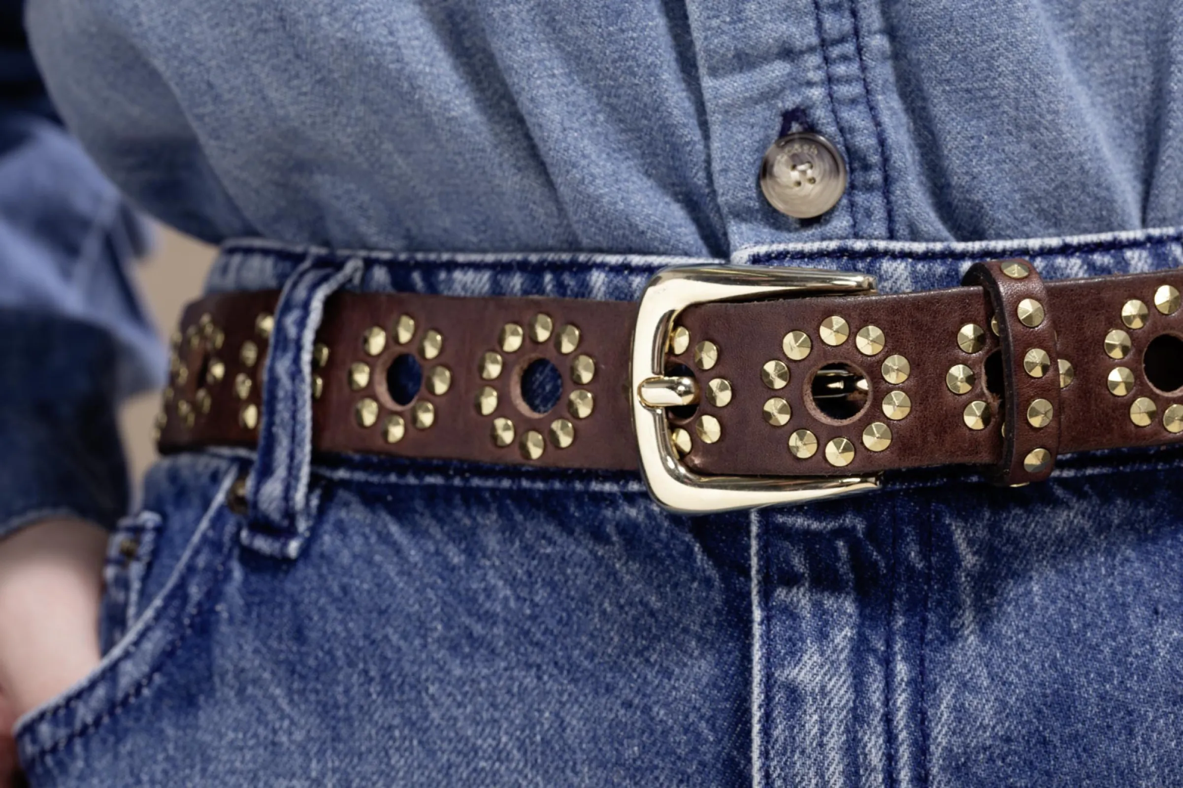 B.BELT BB1106L69 Diana Gold