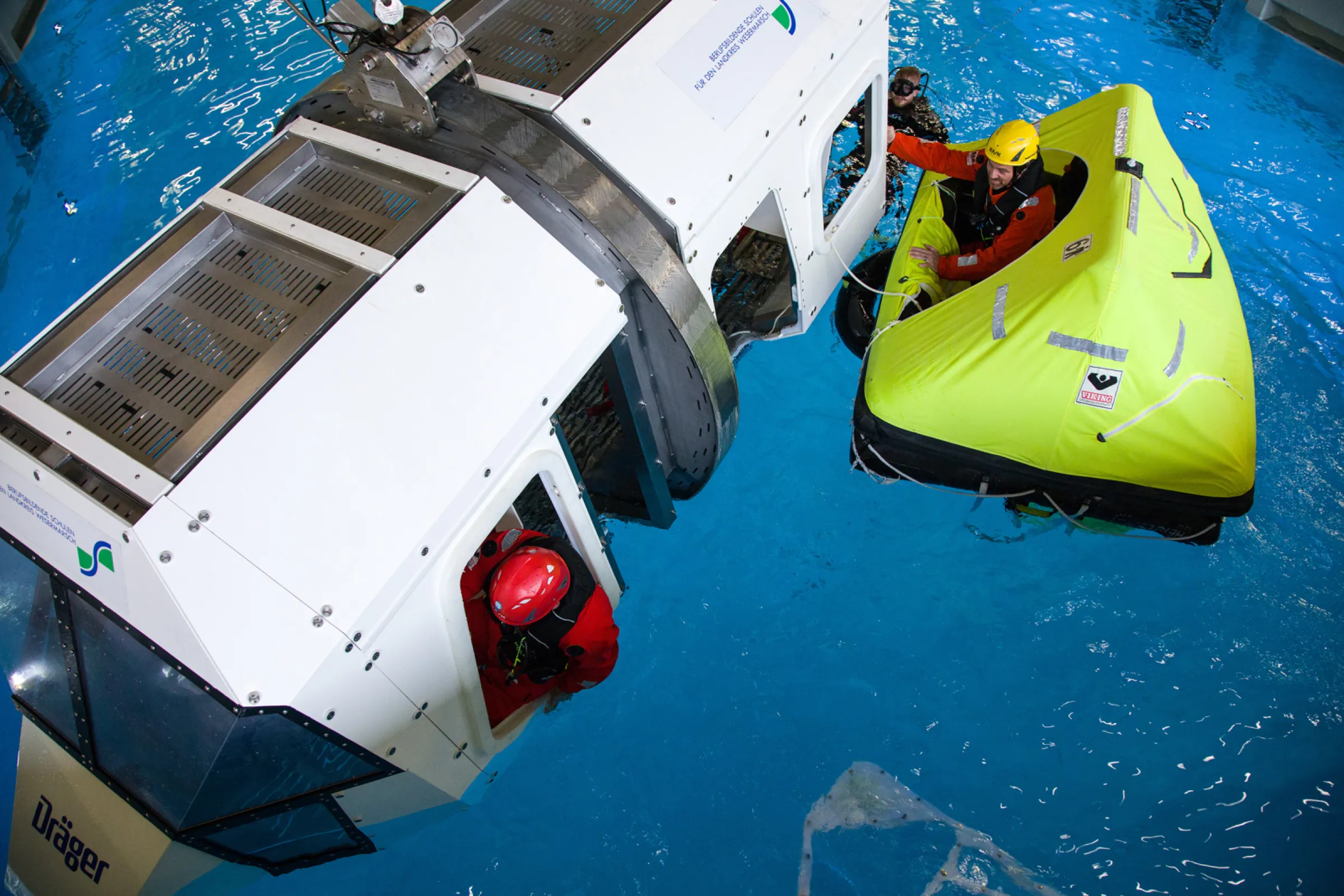 Safety training (GWO, DGUV, VDE) for the offshore wind industry