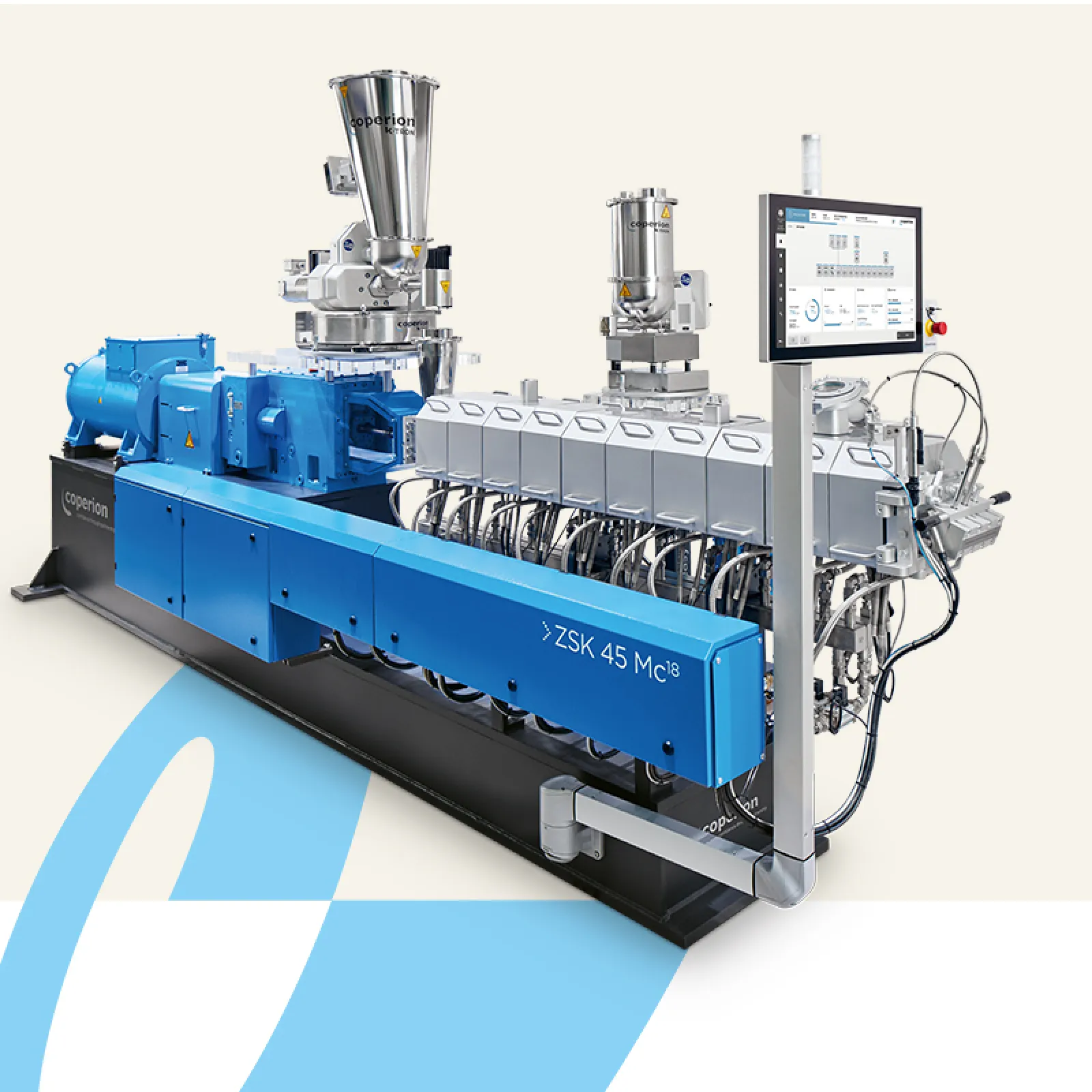 ZSK Mc¹⁸ – the optimum extruder for products with a high torque requirement such as engineering plastics and masterbatches