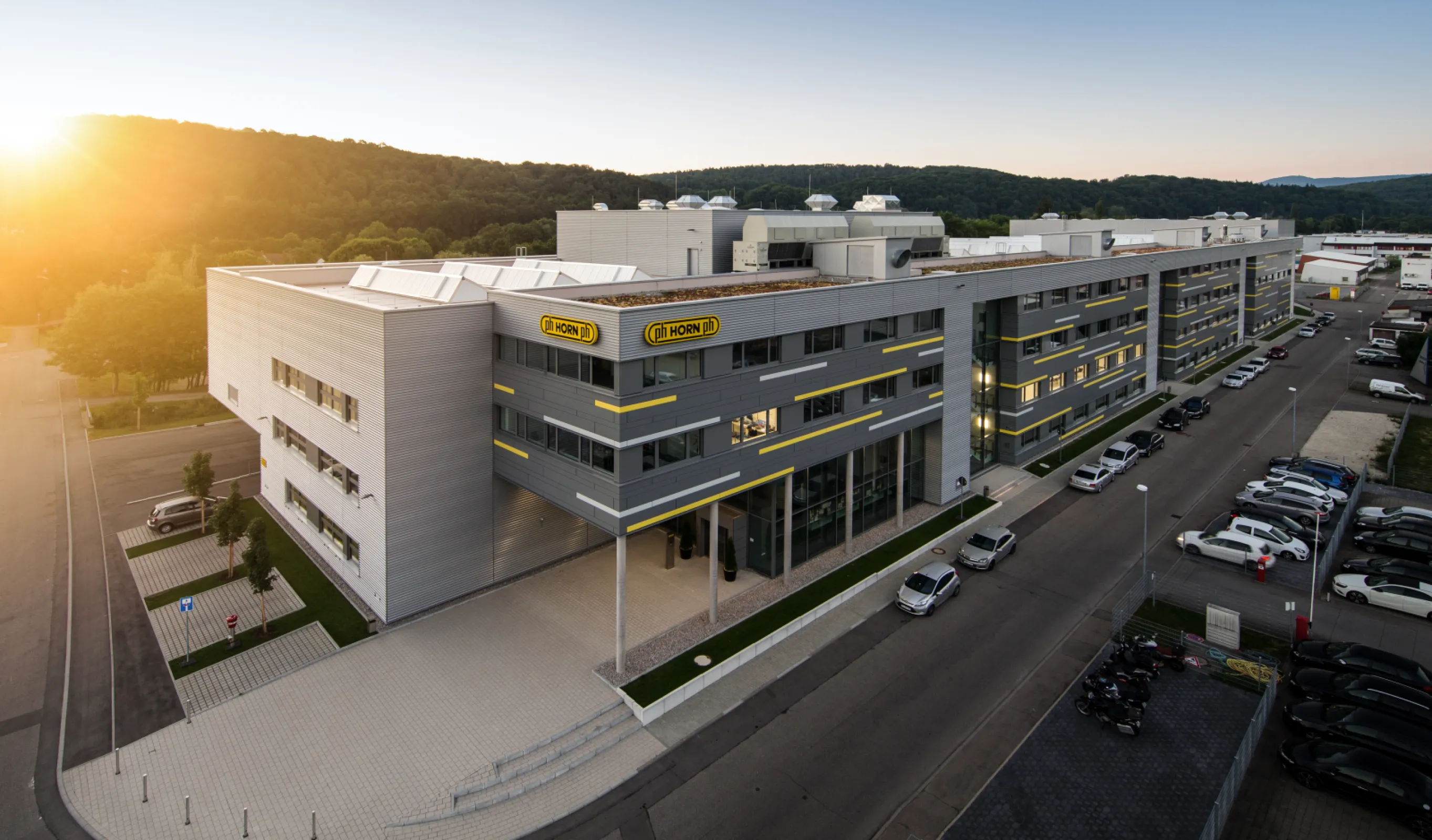 The headquarters of HORN in Tübingen, Germany.