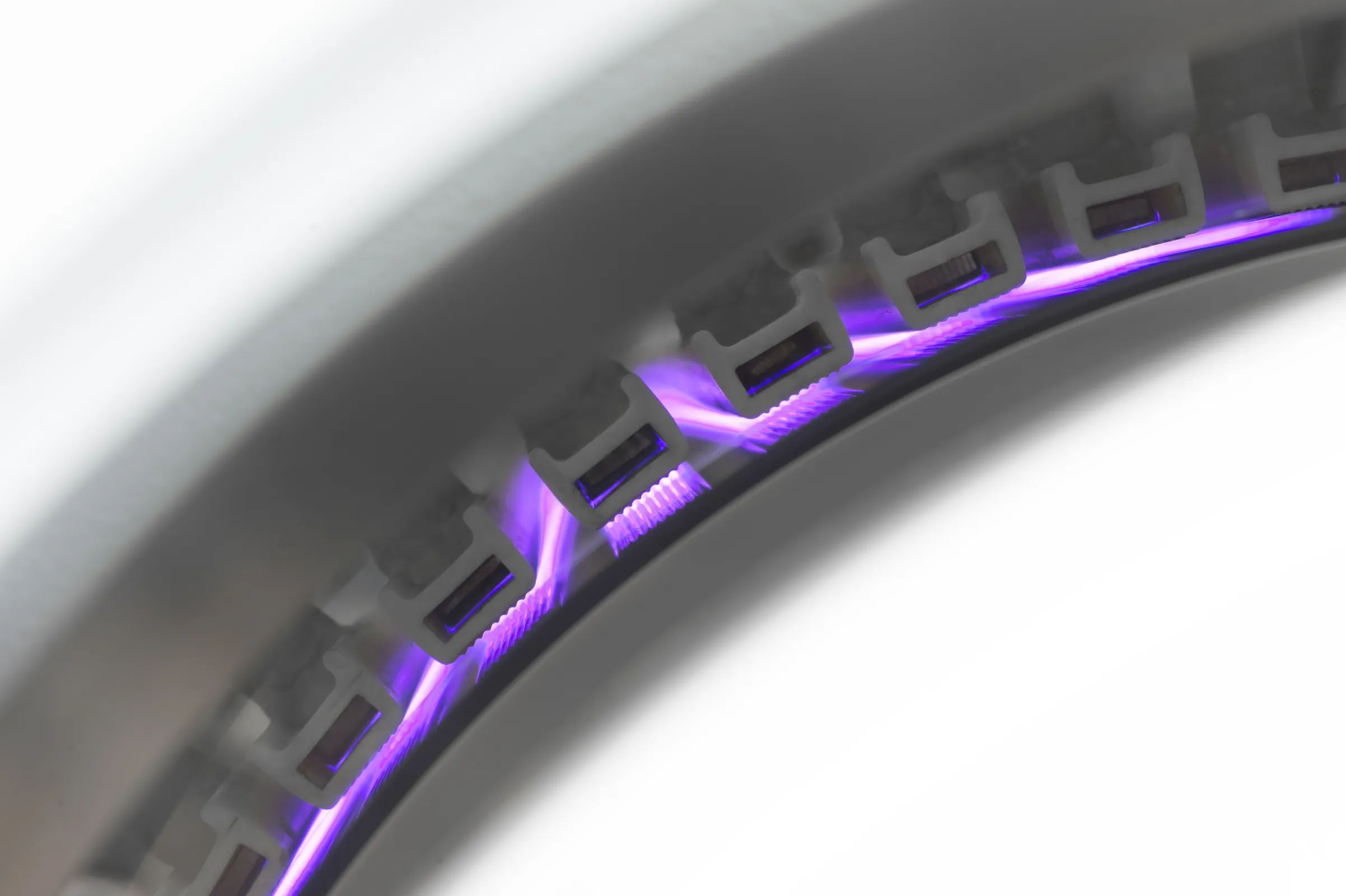 Corona Discharge in a AFS treatment station.
