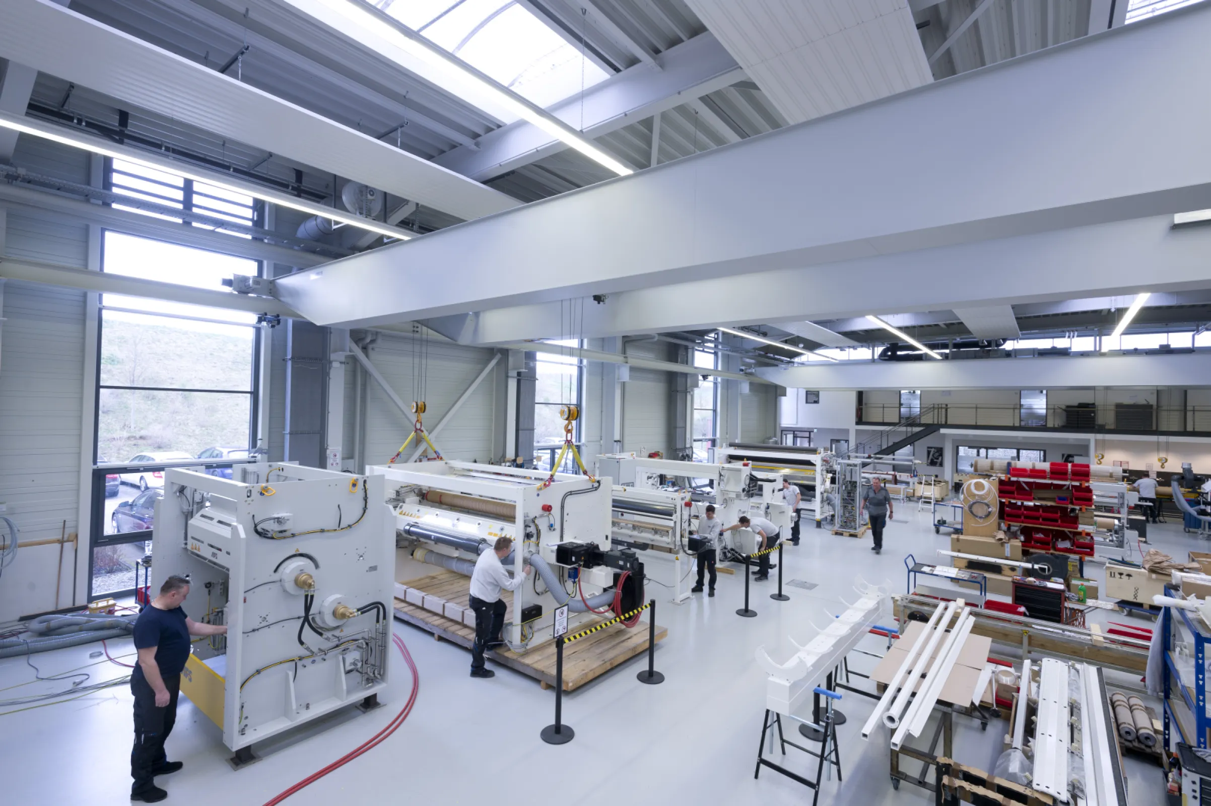 Assembly and final testing at AFS.