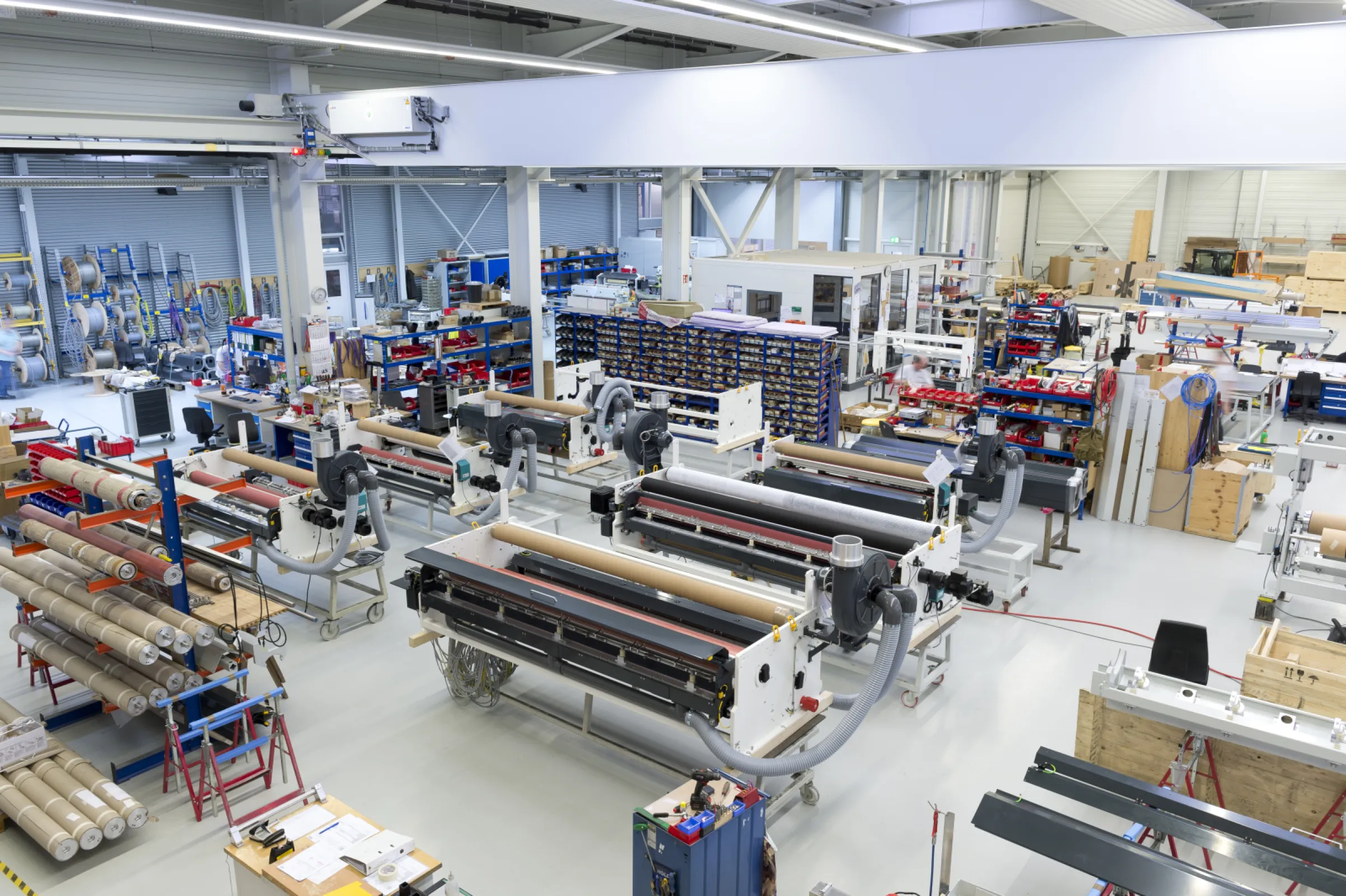 AFS treatment station mechanical assembly.