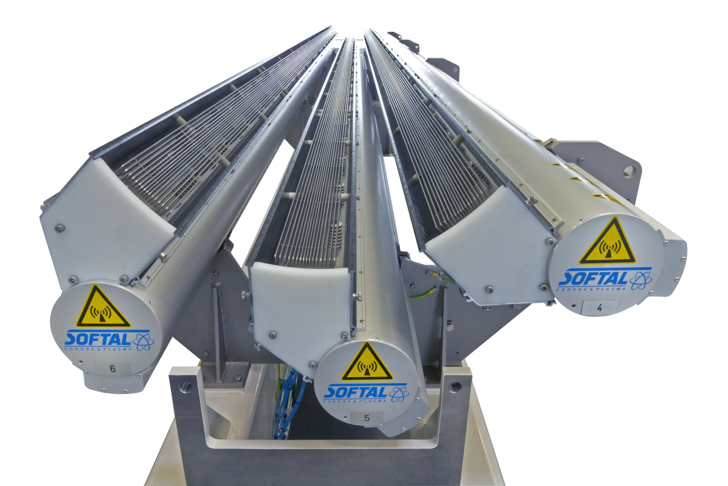 Softal corona treatment station for BOPP.