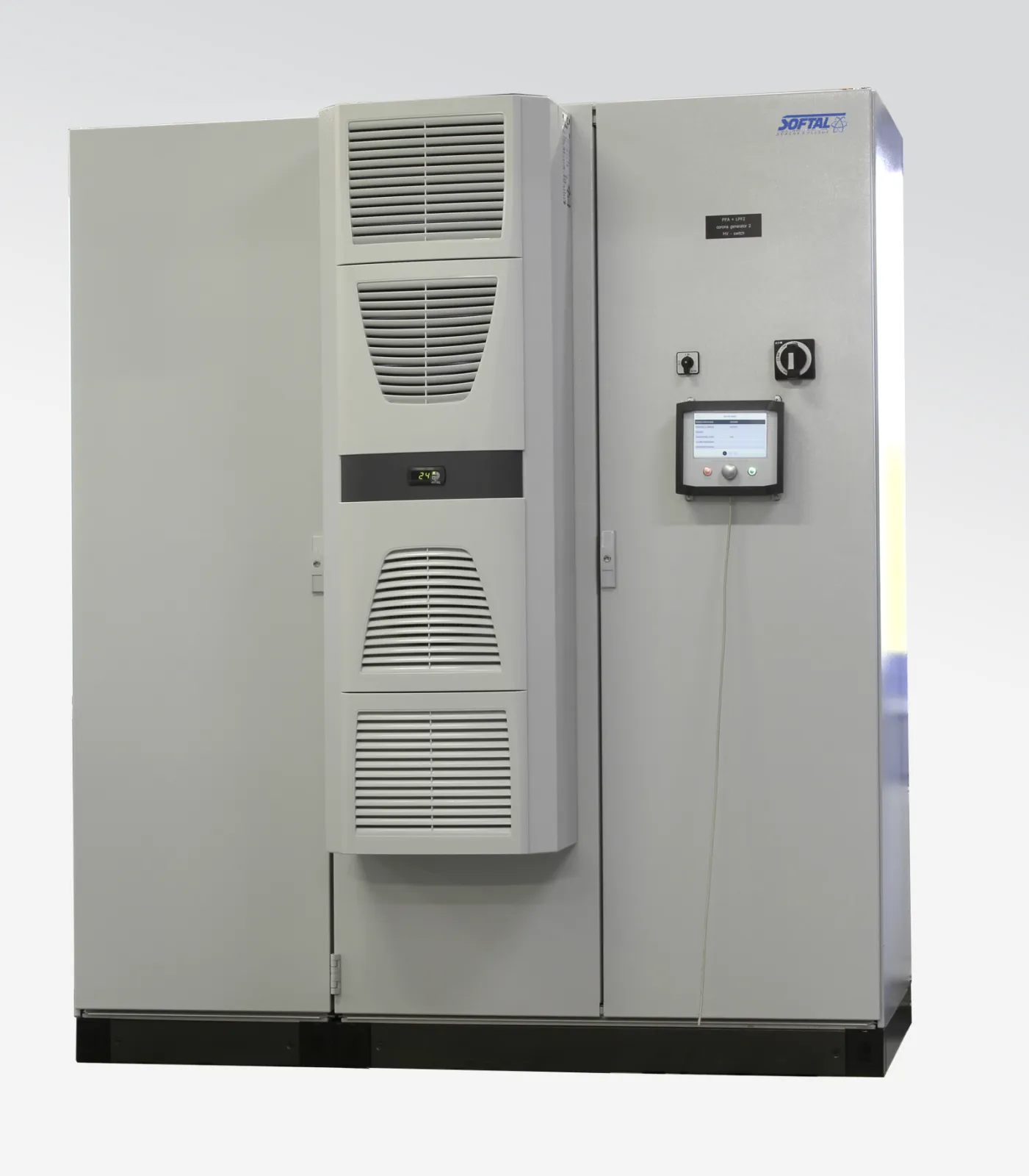 Softal 96 kW corona generator.