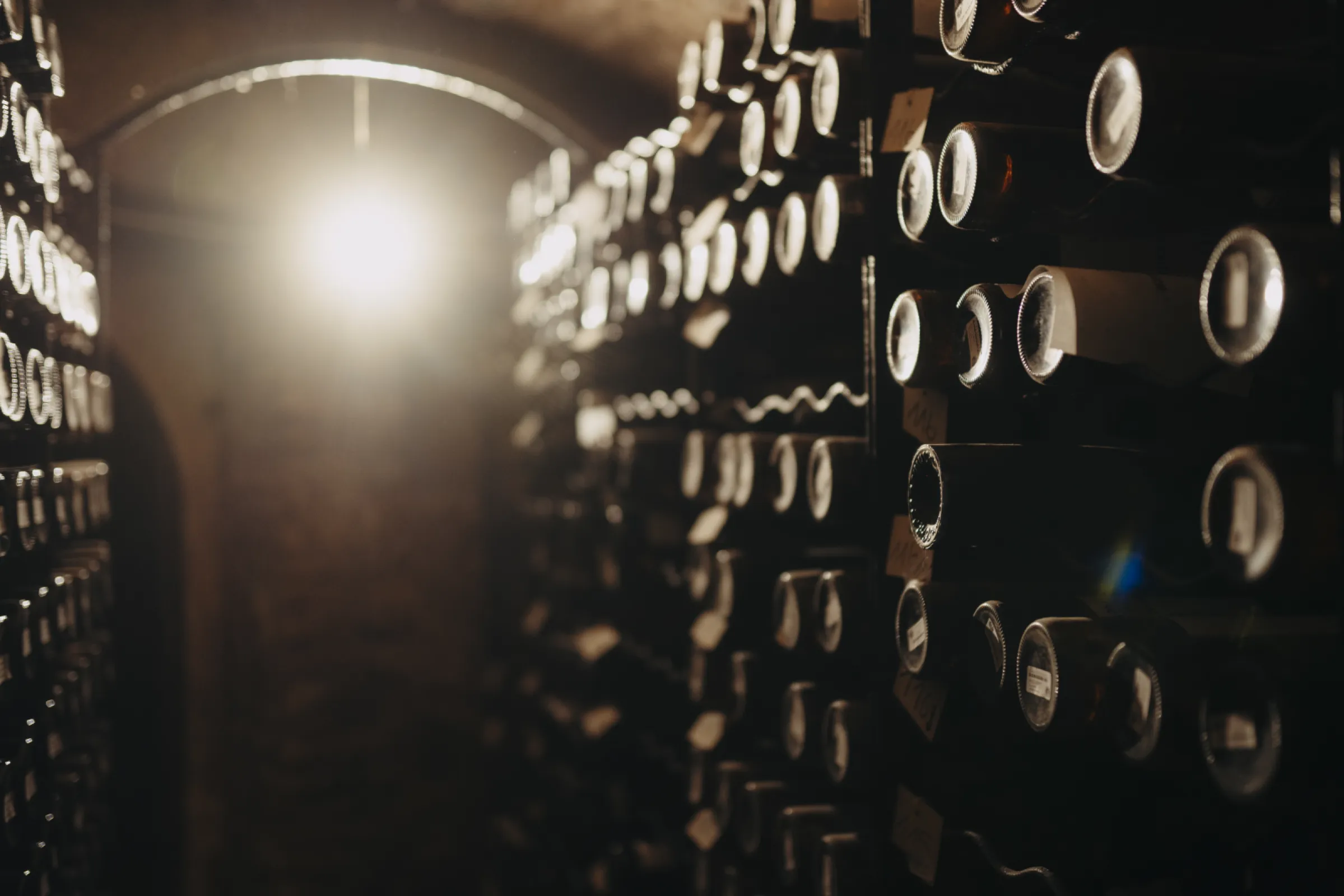 Treasury with over 6000 bottles dating back to 1861