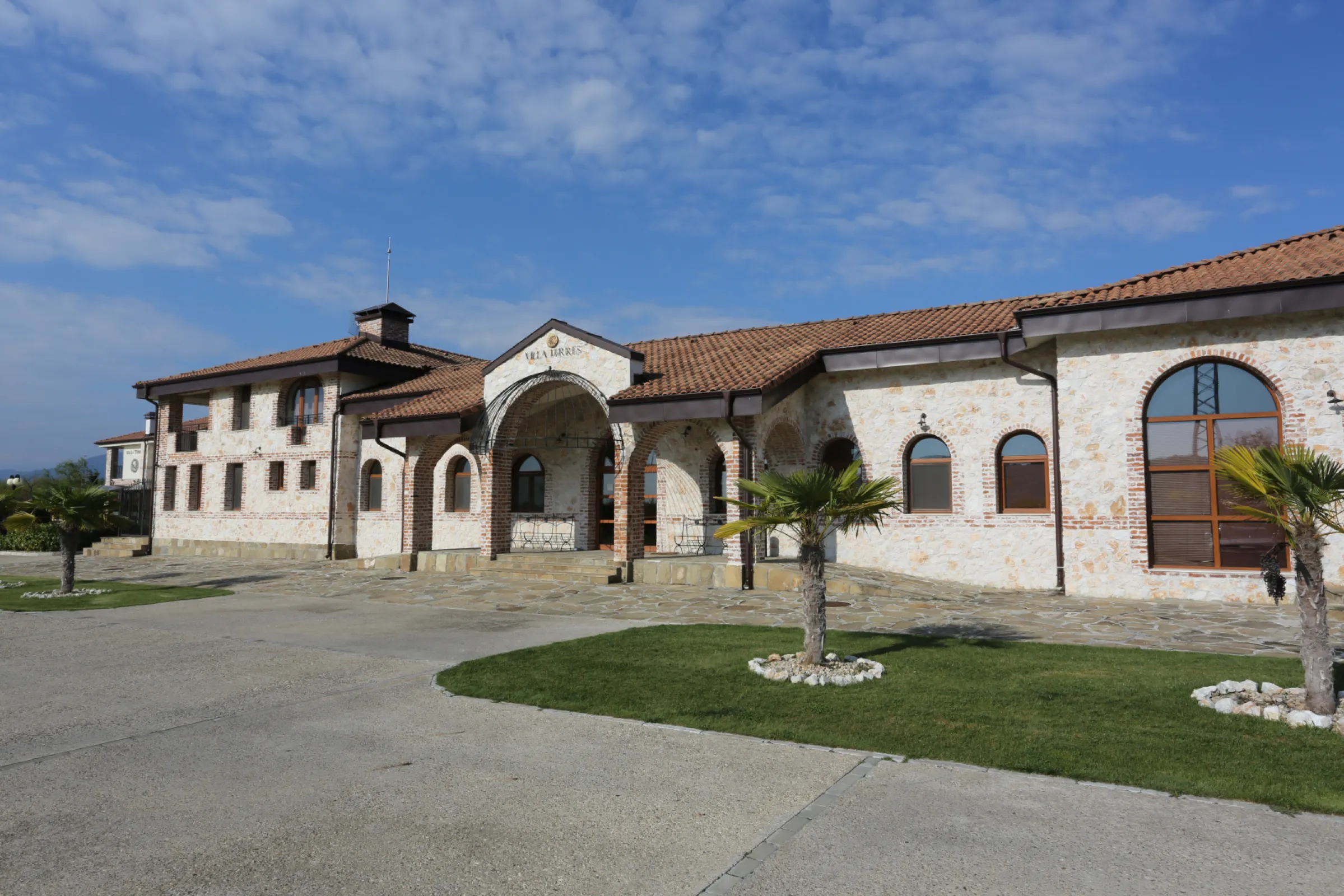 Front View of our bulgarian vinery