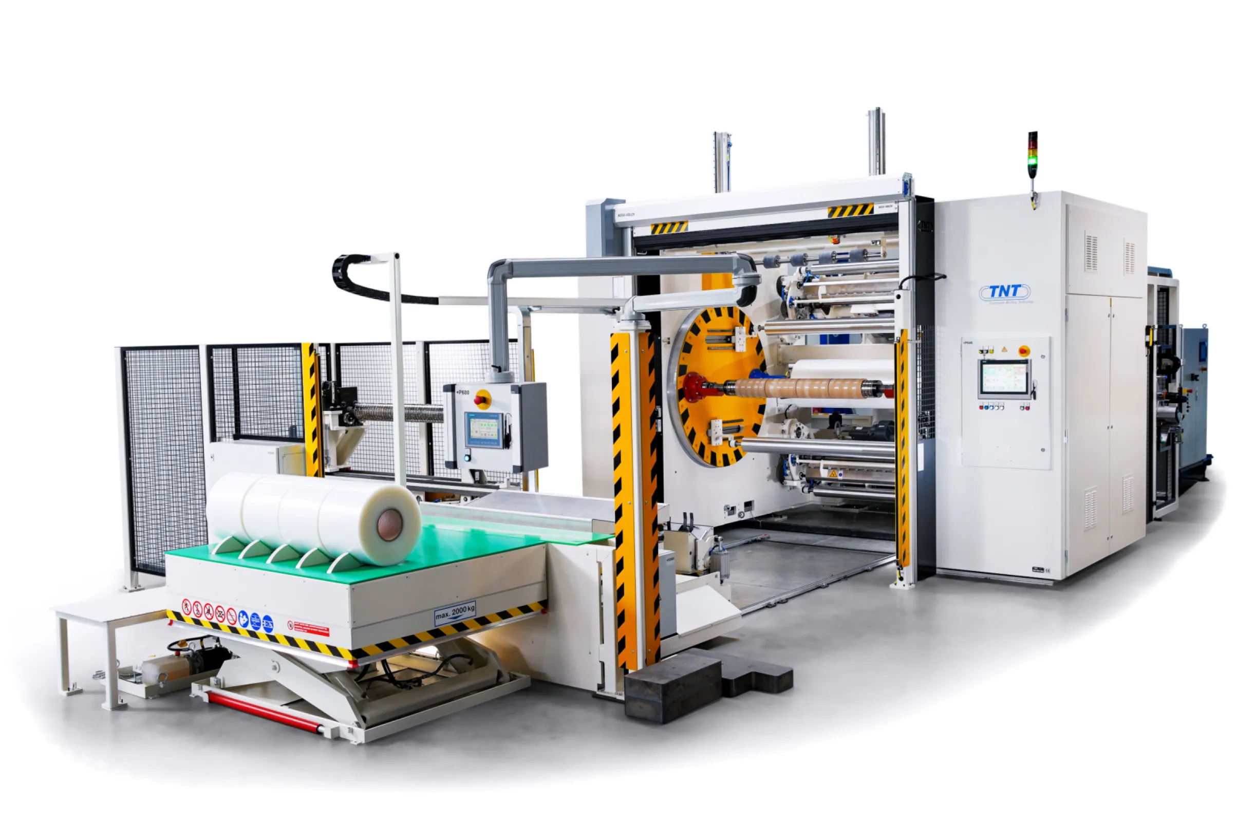 Automatic turret winder