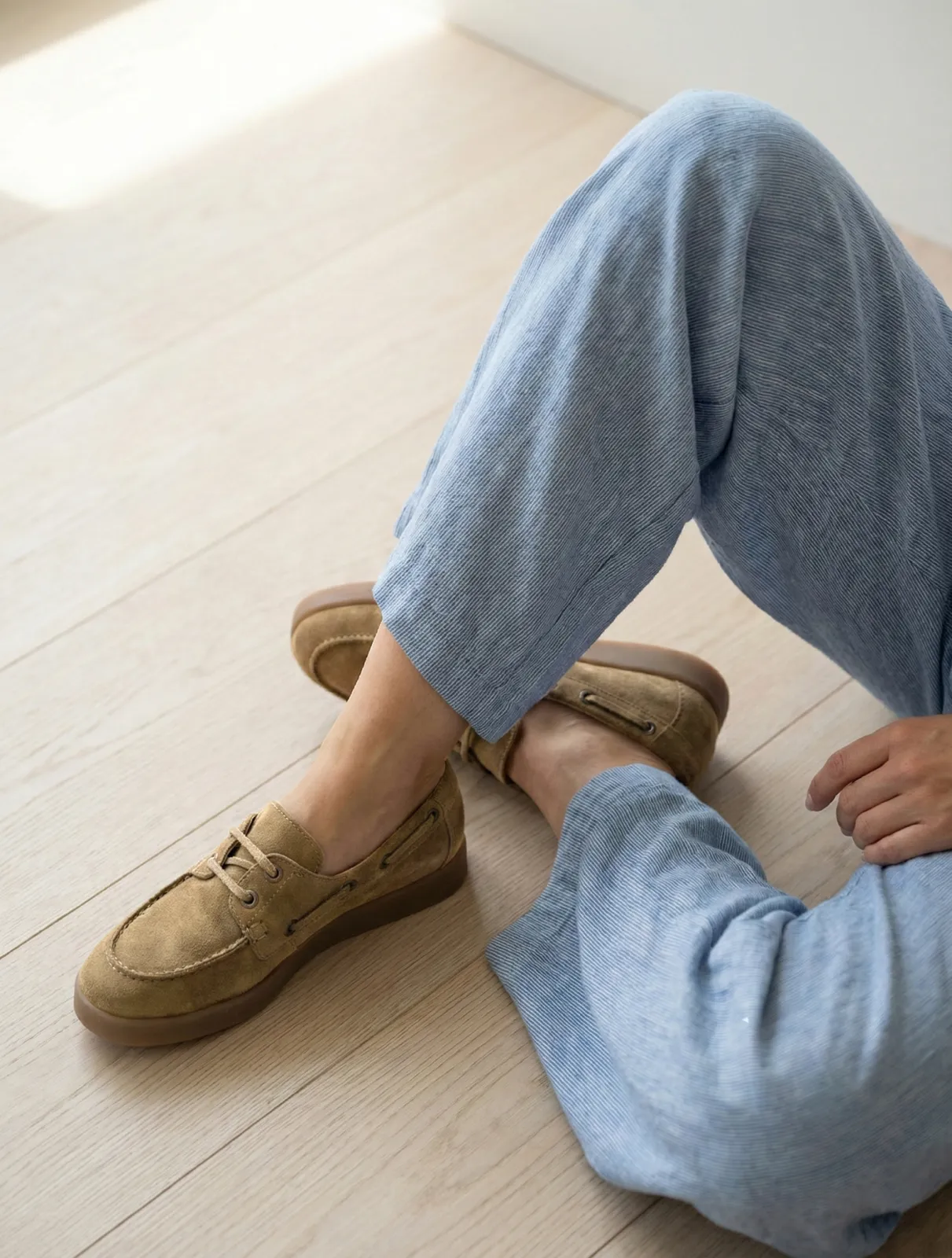 SIOUX Ladies Sacchetto Boat Shoe Suede Melosana