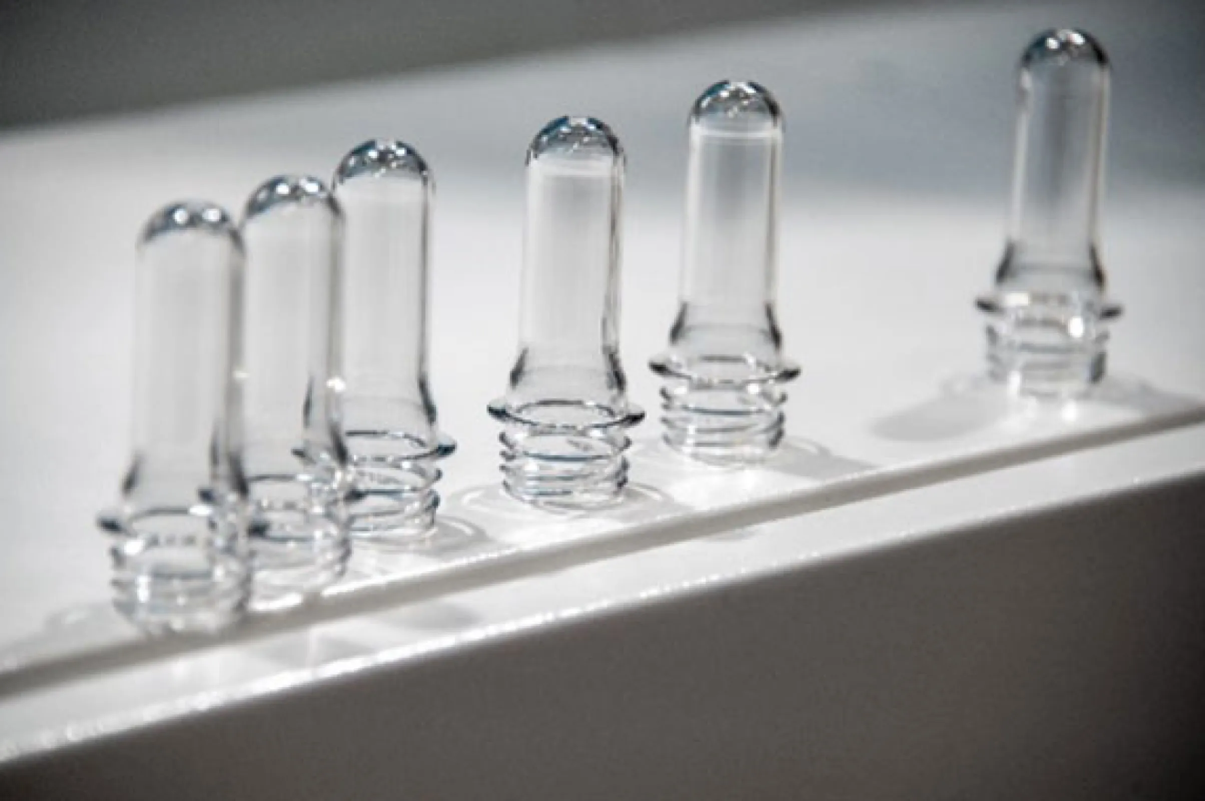 Preforms molded by PM-90