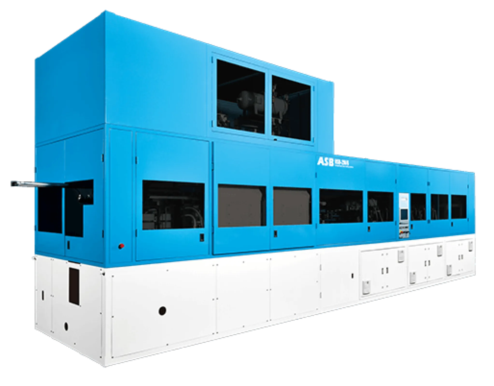 HSB-2M / HSB-2M/6 - For up to 110mm neck, hot-fillable / pasteurizable PET jar molding.