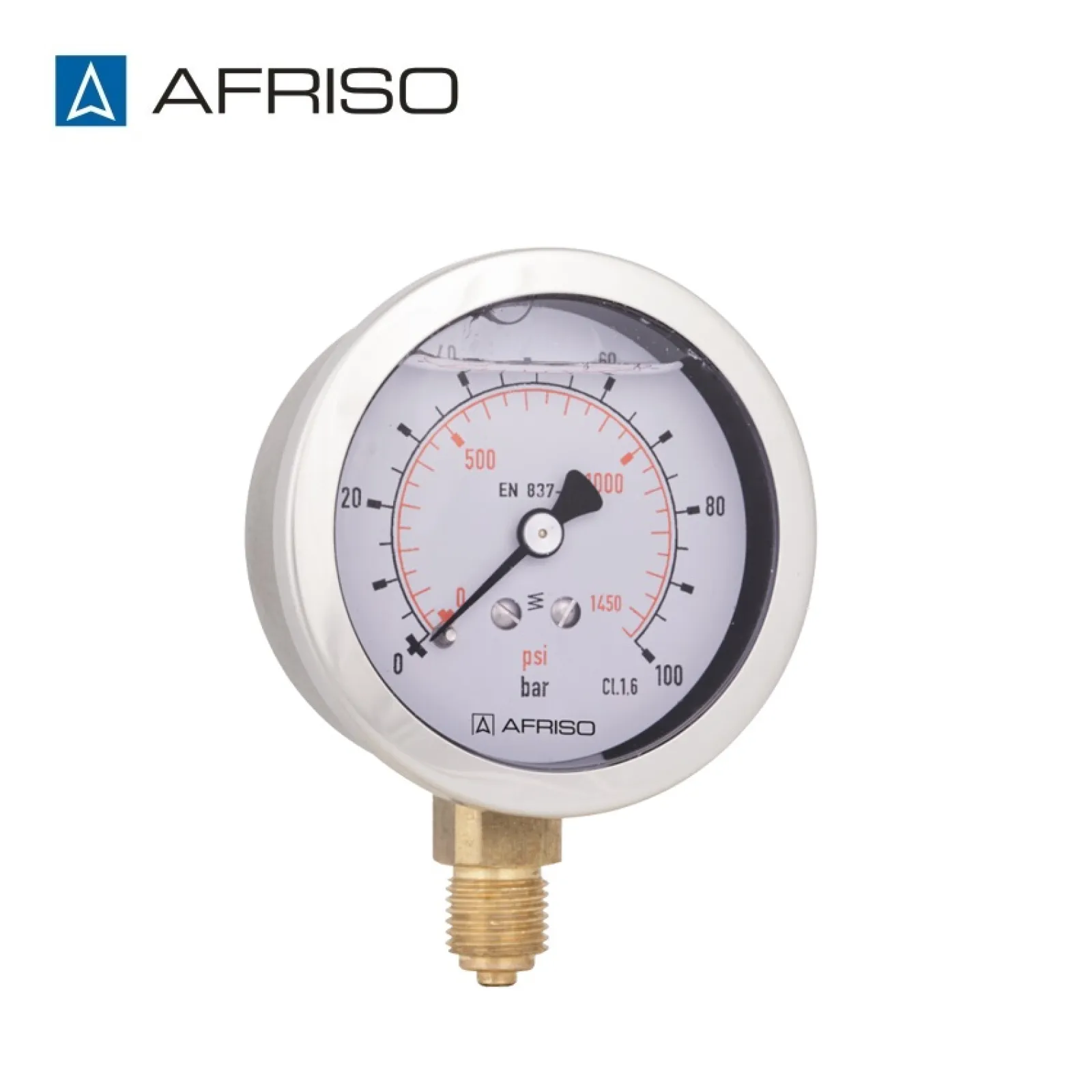 Industrial pressure gauge