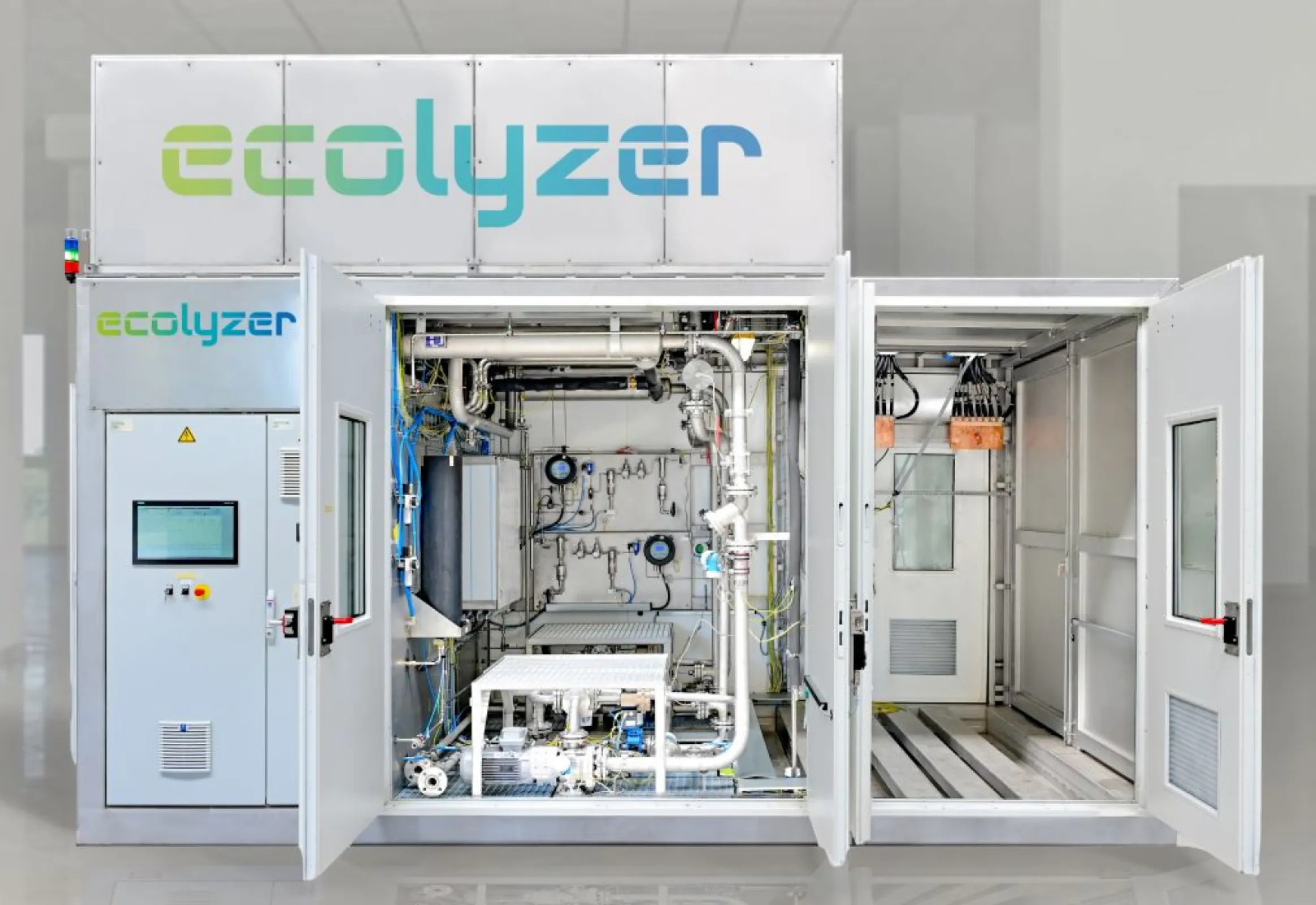 EcoLyzer by Ecoclean - Alkaline electrolyzers for the production of green hydrogen