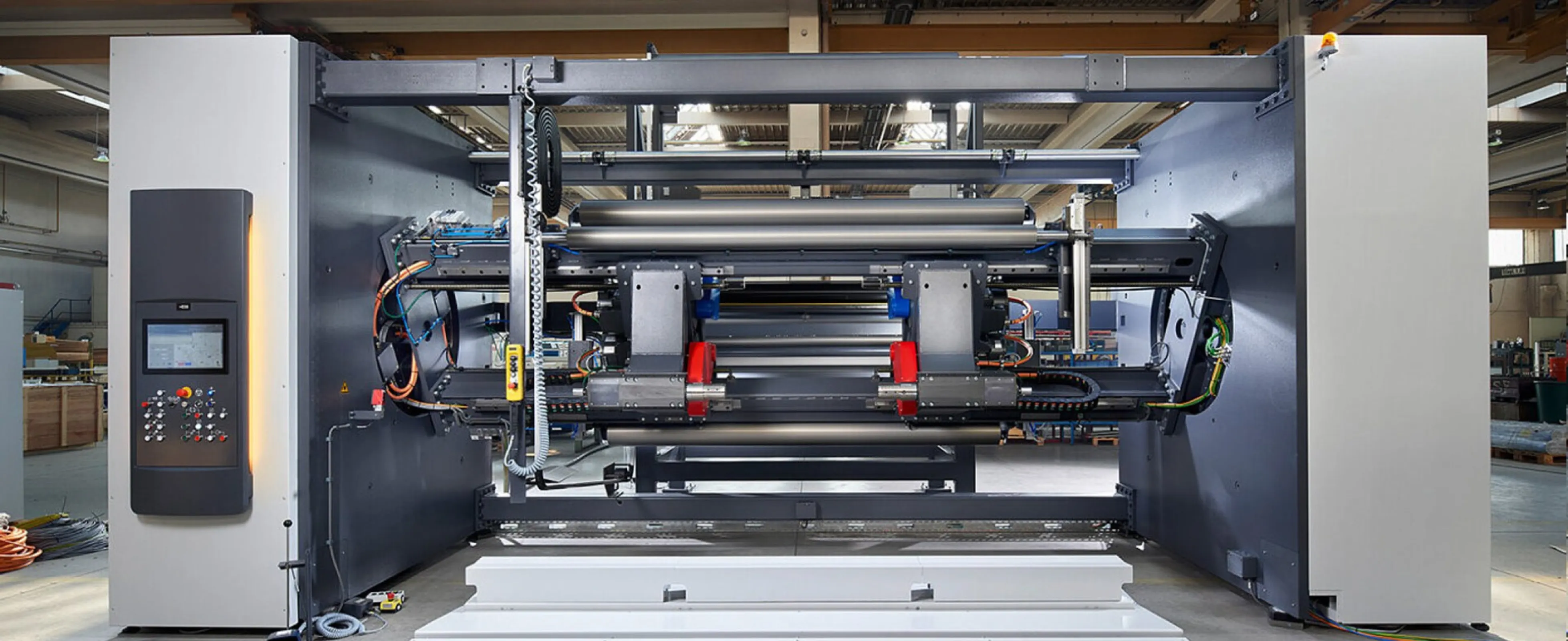 Turret rewinder shaftless Ø1500-2800