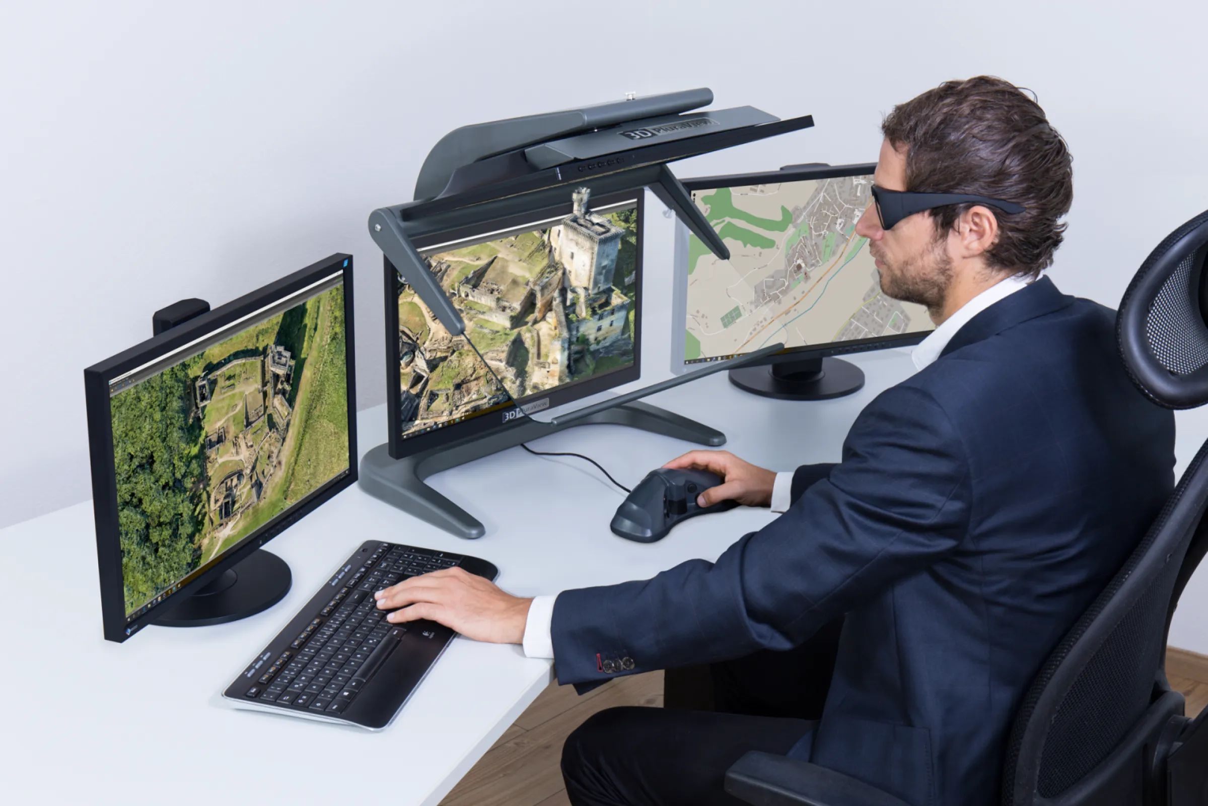 Passive 3D Stereo & VR Desktop Monitors