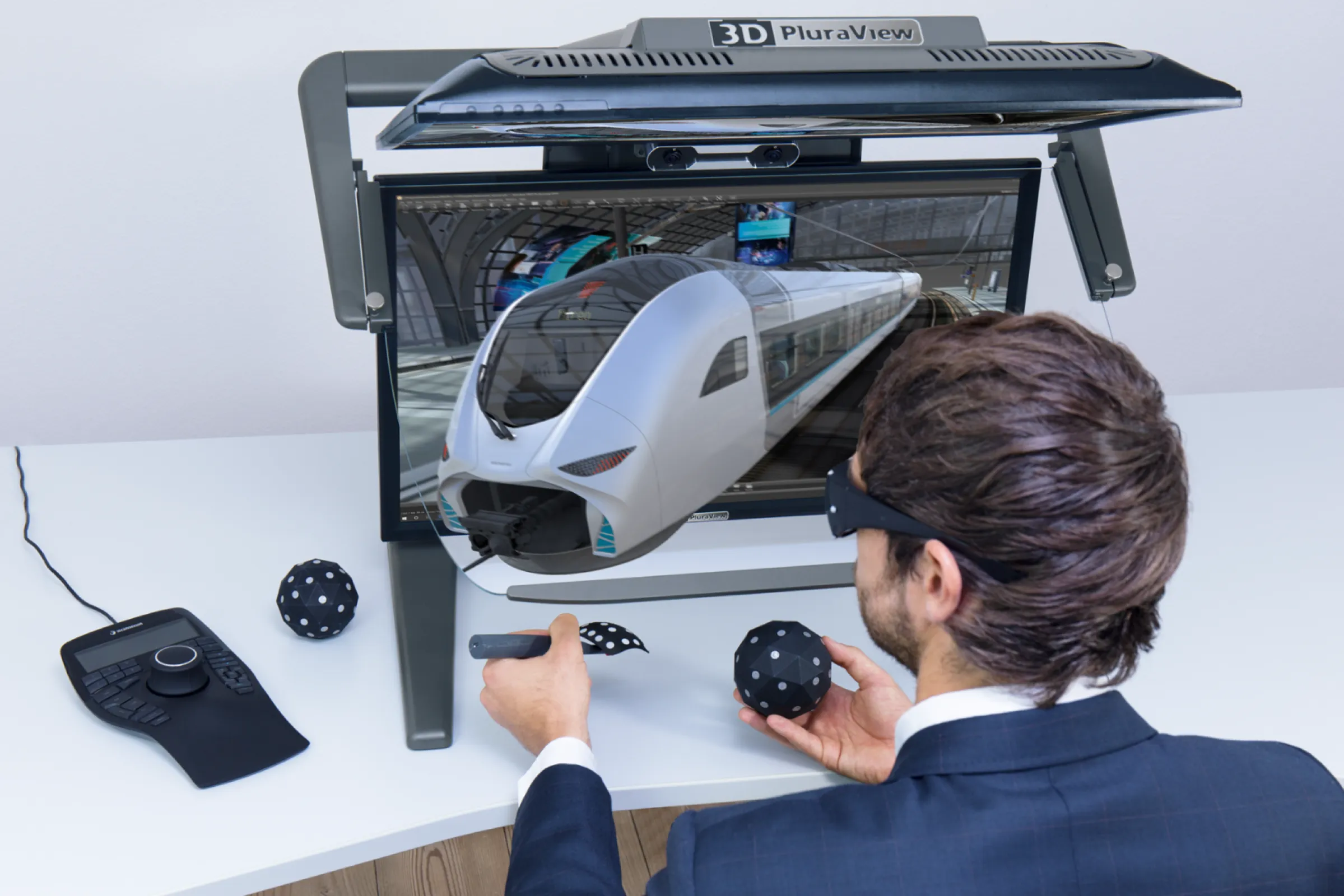 Pluraview-VR-Trackingball-Trackingstift