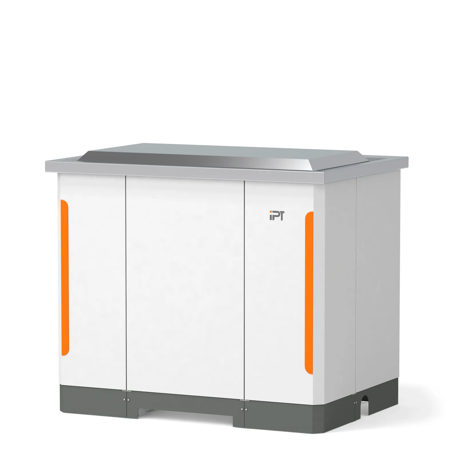 Water tank for pressure tests on plastic pipes