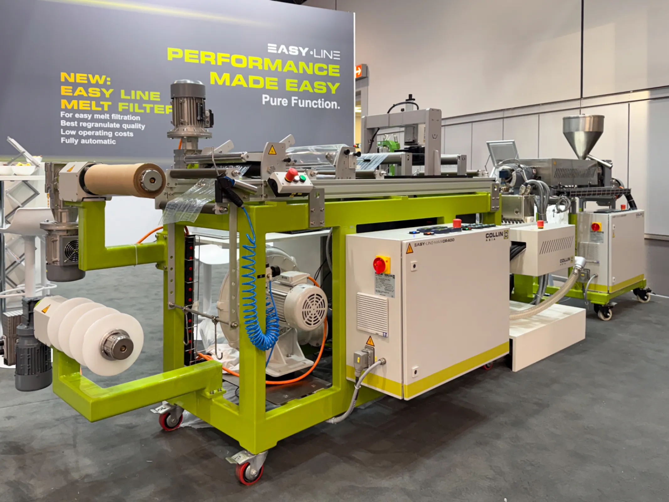 NGA Plastic Technology EASY LINE Flat Film Line MAX