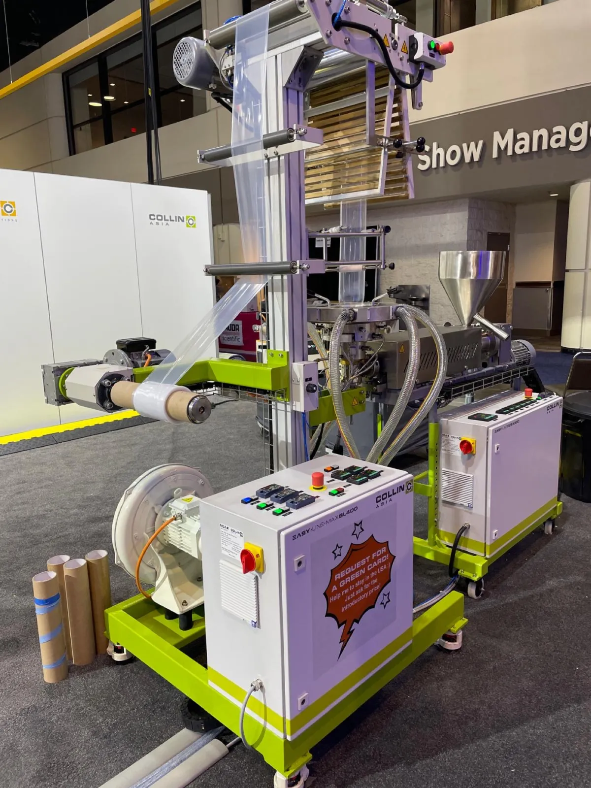 NGA Plastic Technology EASY LINE Blown Film Line MAX