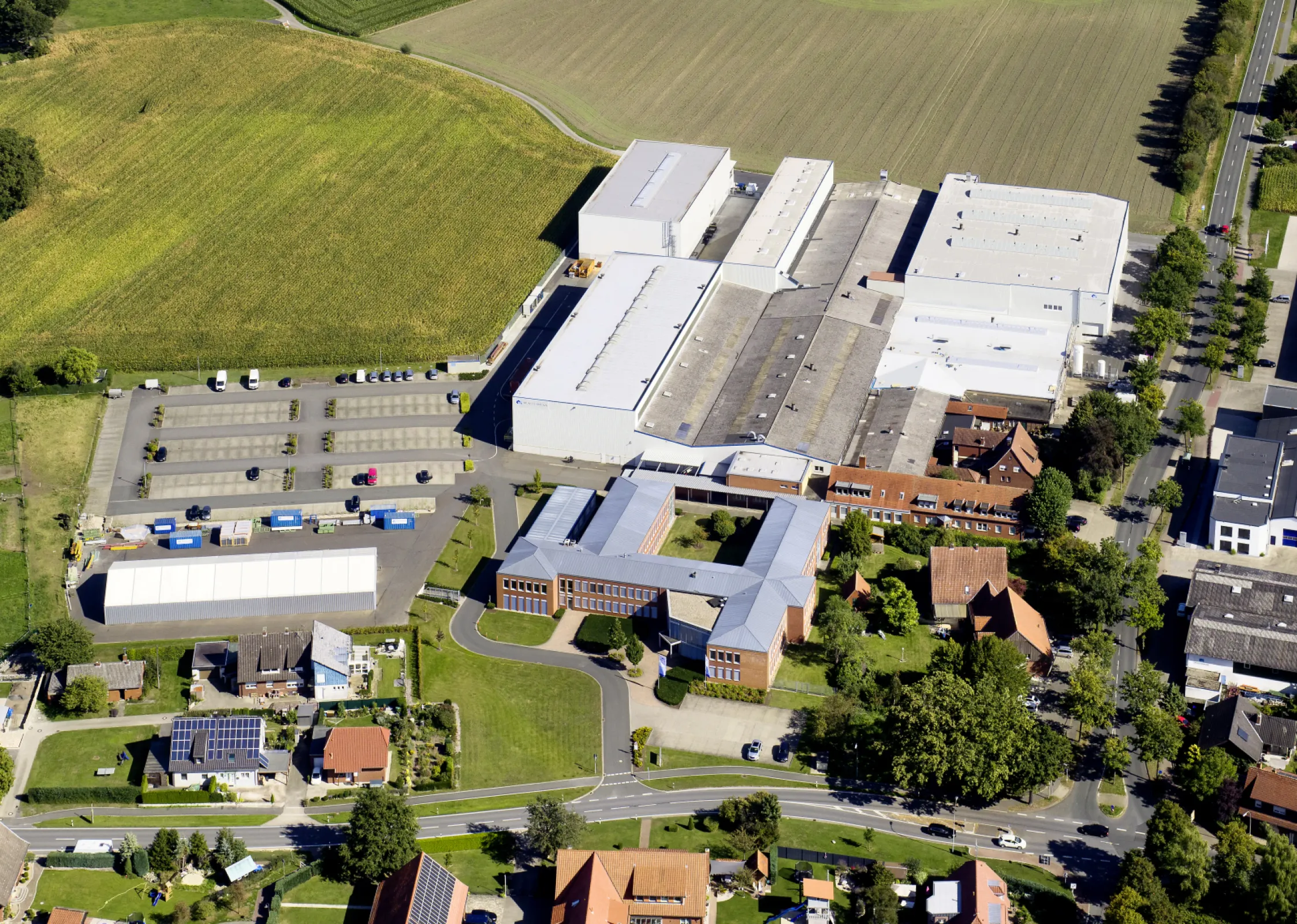 Münstermann headquarters and production site in Telgte, Germany