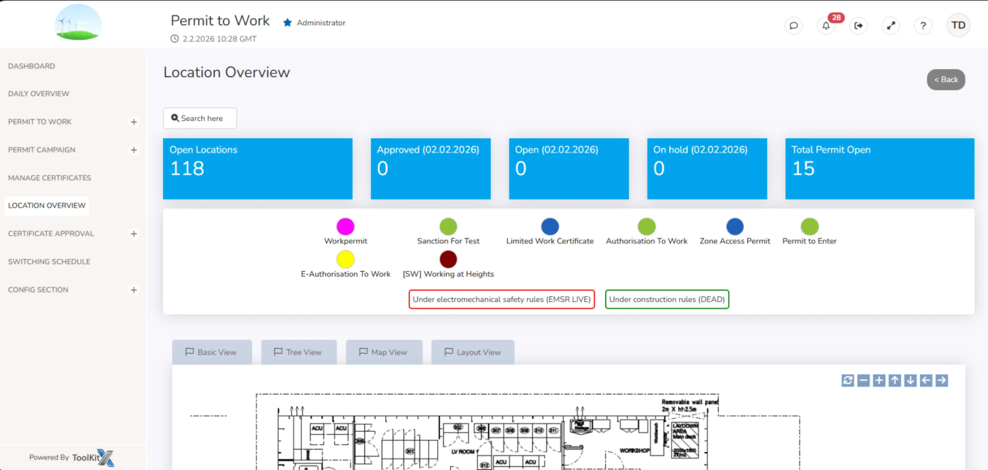 ePTW - Location Overview ePTW - Location Overview
