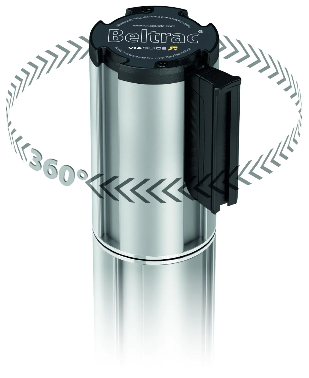 360-degree rotatable belt cassette