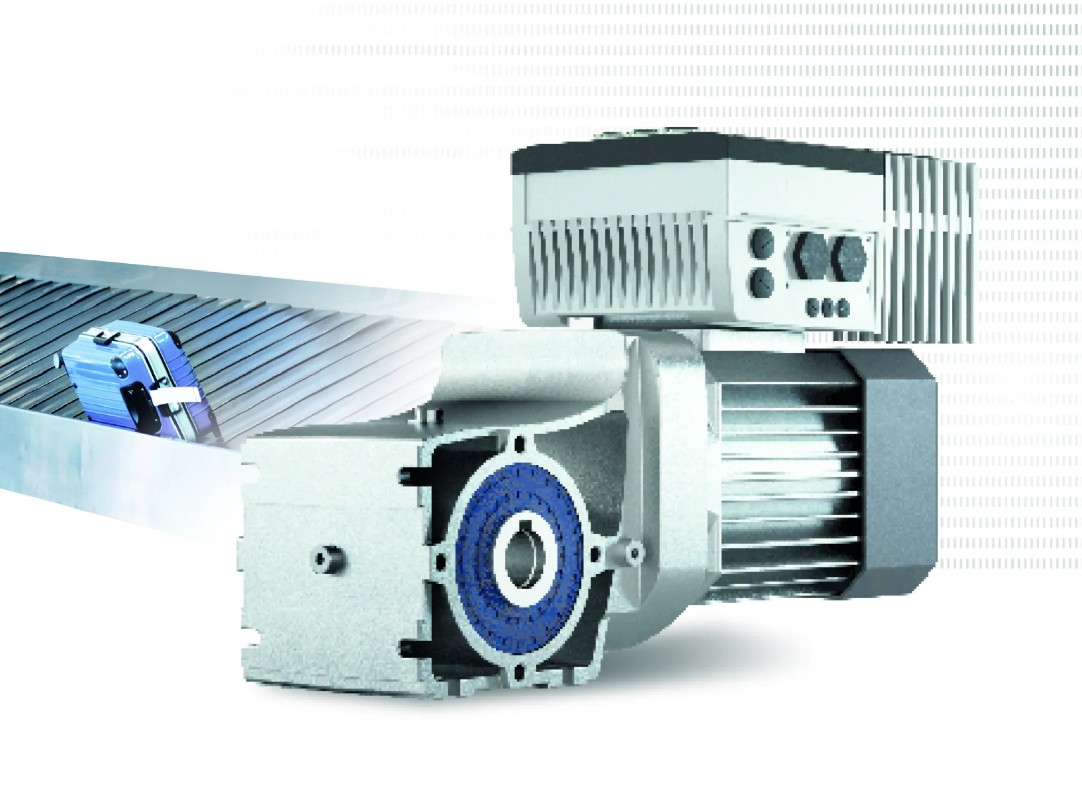 Airport drive solution with NORDAC FLEX