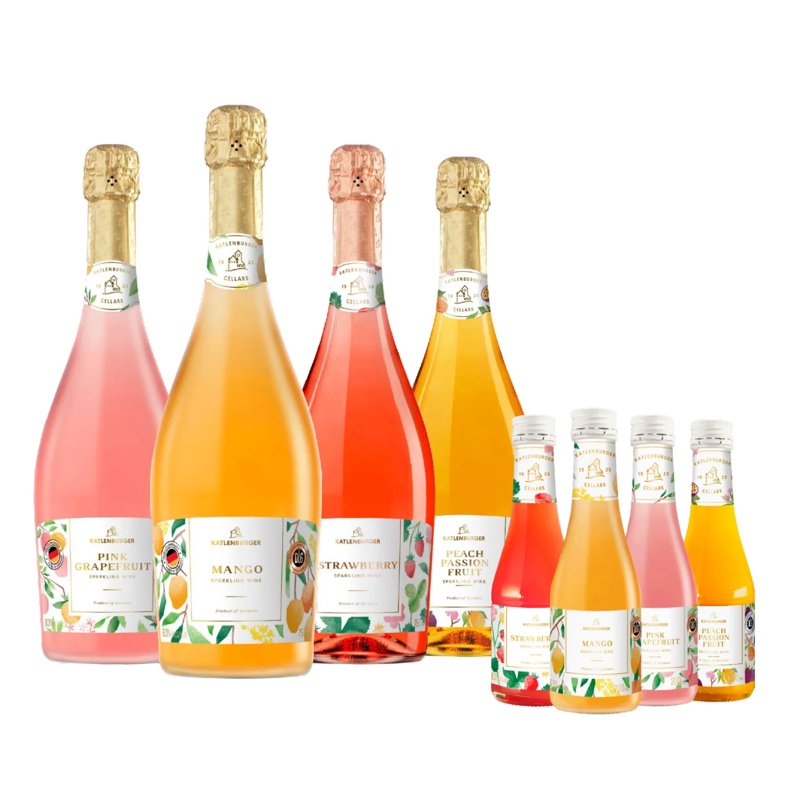 Sparkling Fruit Wines 750ml and 200ml