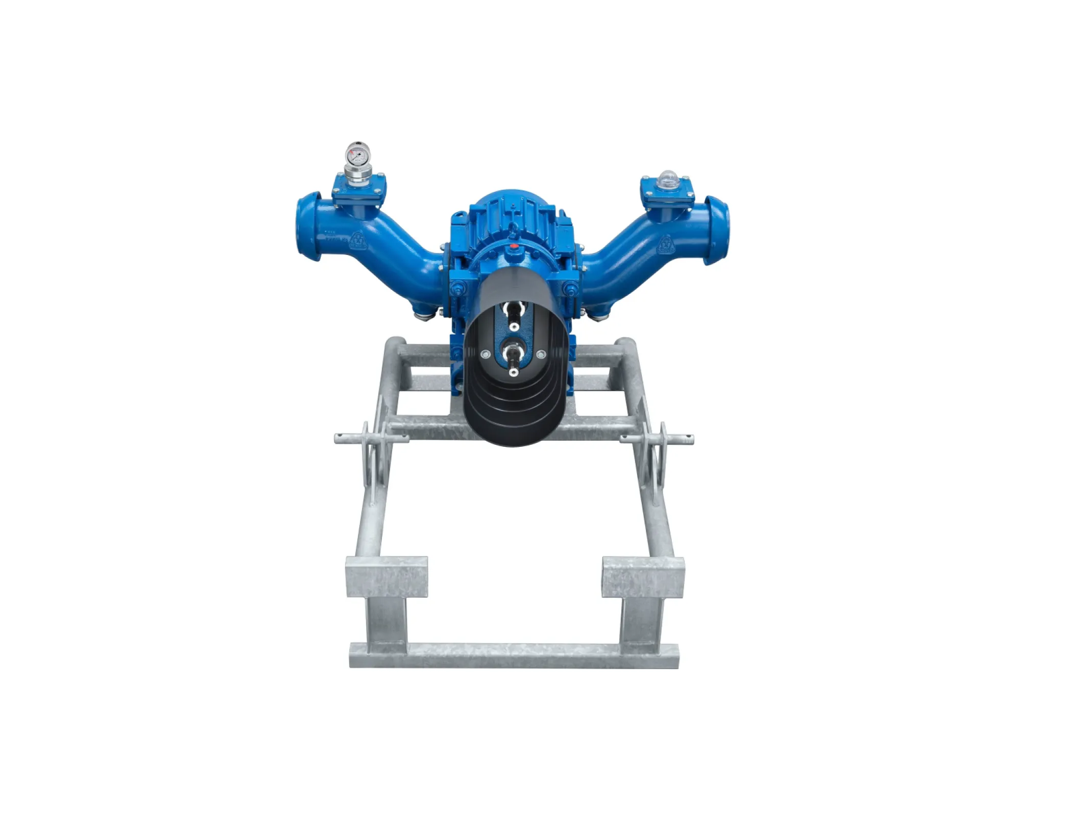 Rotary lobe pump with PTO