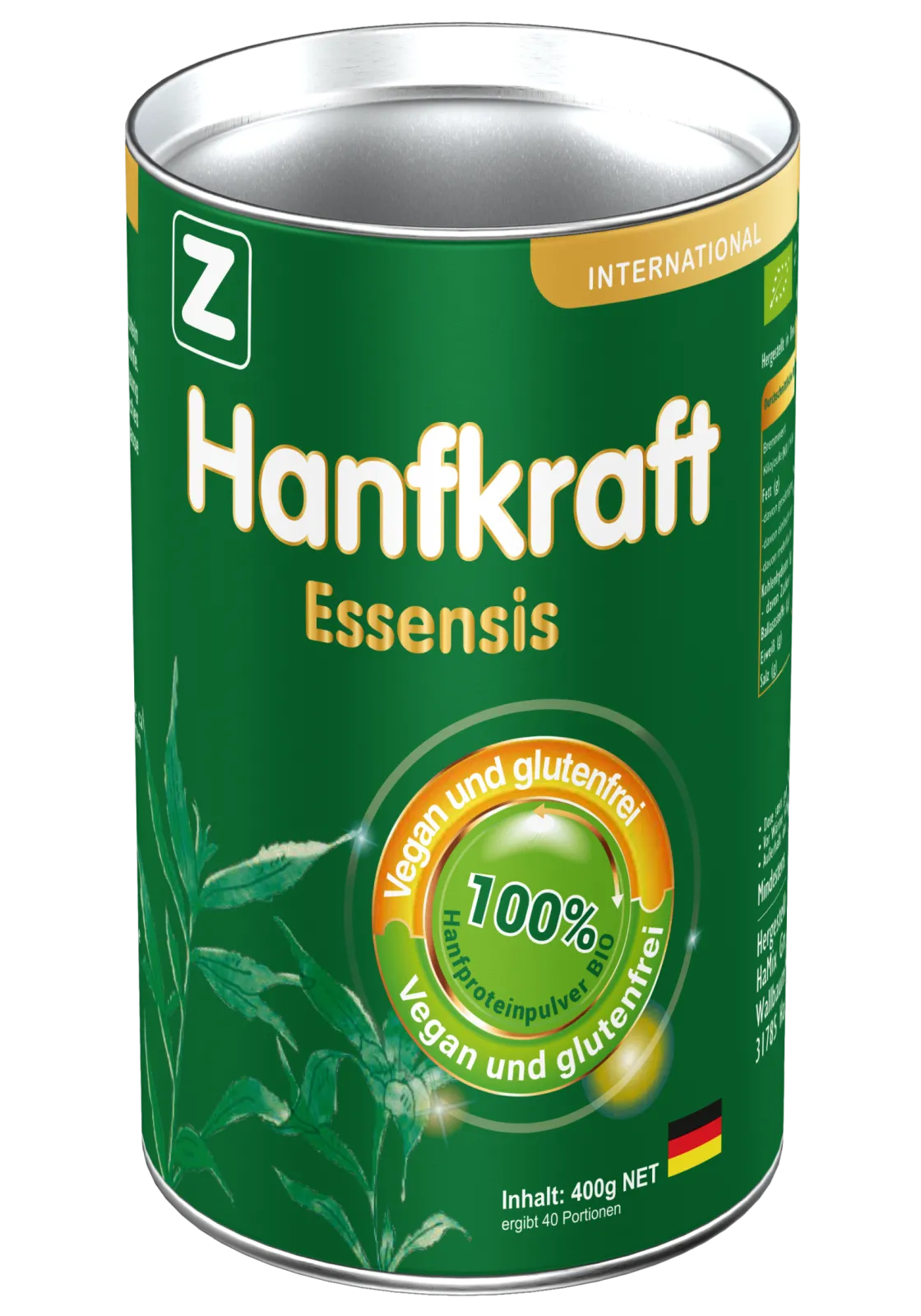Hanfkraft - hemp protein powder, 50% protein Hanfkraft - hemp protein powder, 50% protein