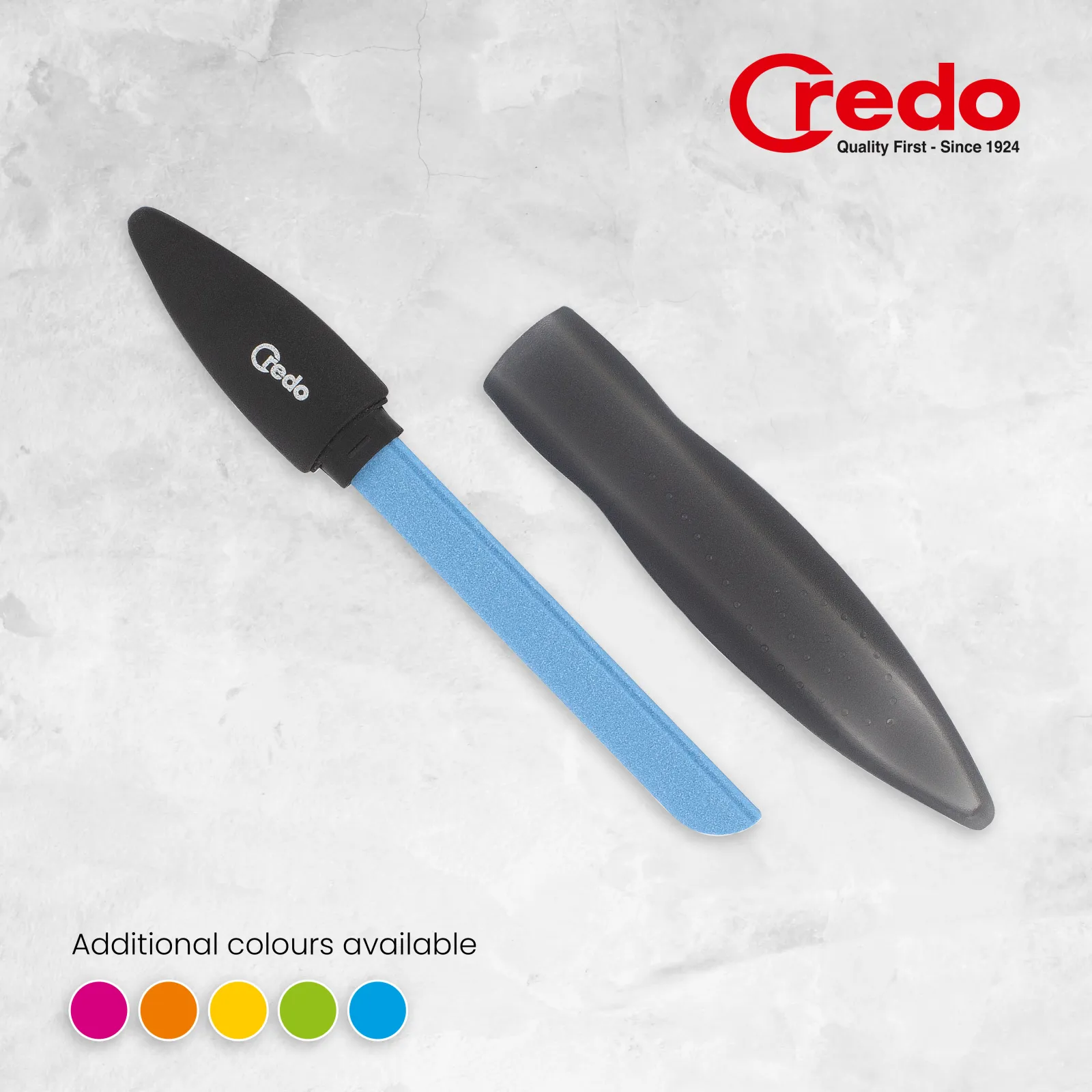 CREDO-Hand Care-Routine: Trim and shape nails - for soft and brittle nails. Ceramic nail file.